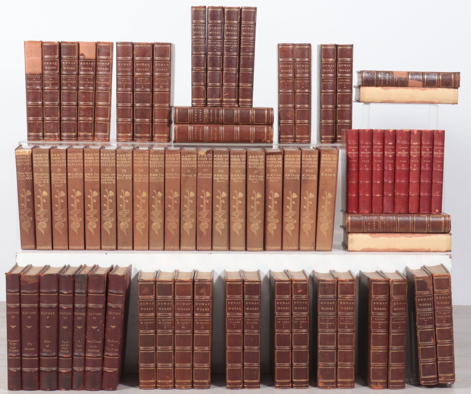 Group of Leather Bound Literature Sets (1 of 20)
