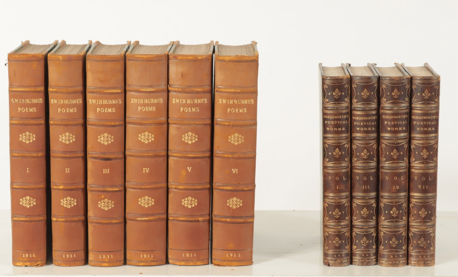 Antique English Poetry Collections (1 of 9)
