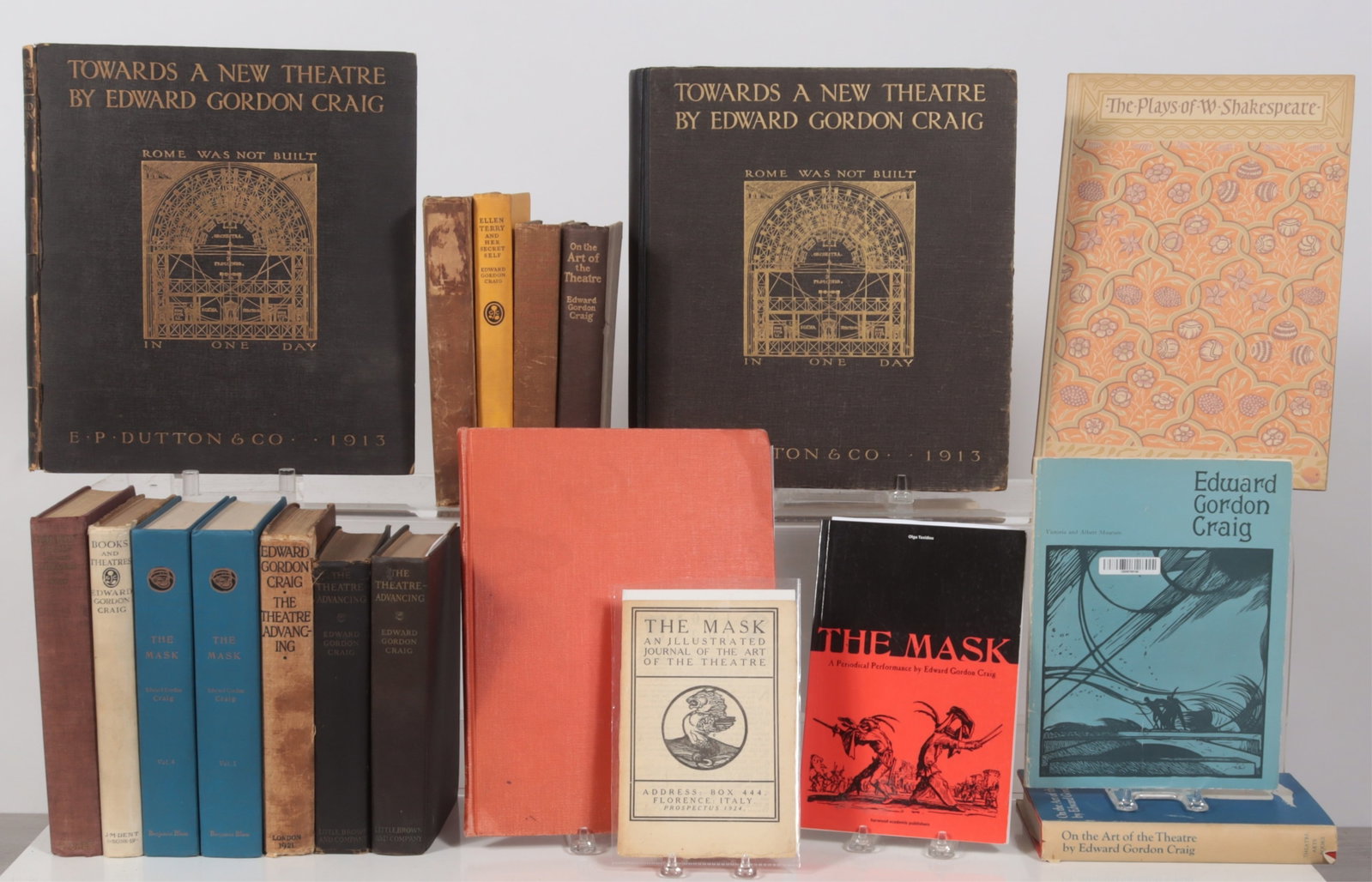 19 Books by Edward Gordon Craig (1 of 8)