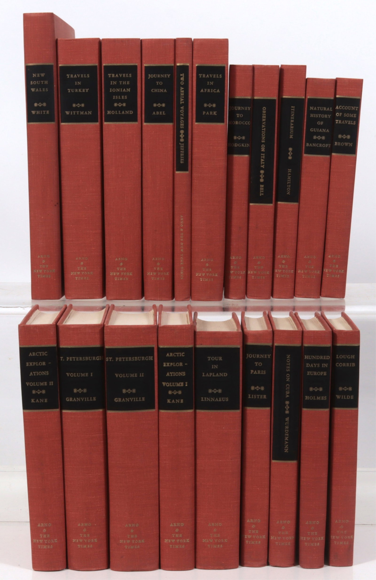 Physician Travelers, 20 Vols. (1 of 10)