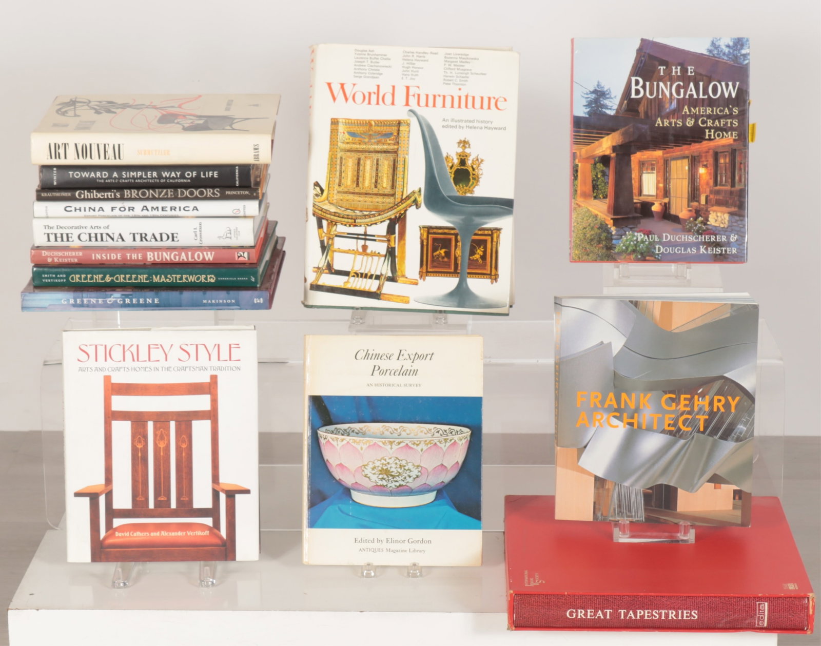 Architecture, Arts & Crafts, Furniture Books (1 of 3)