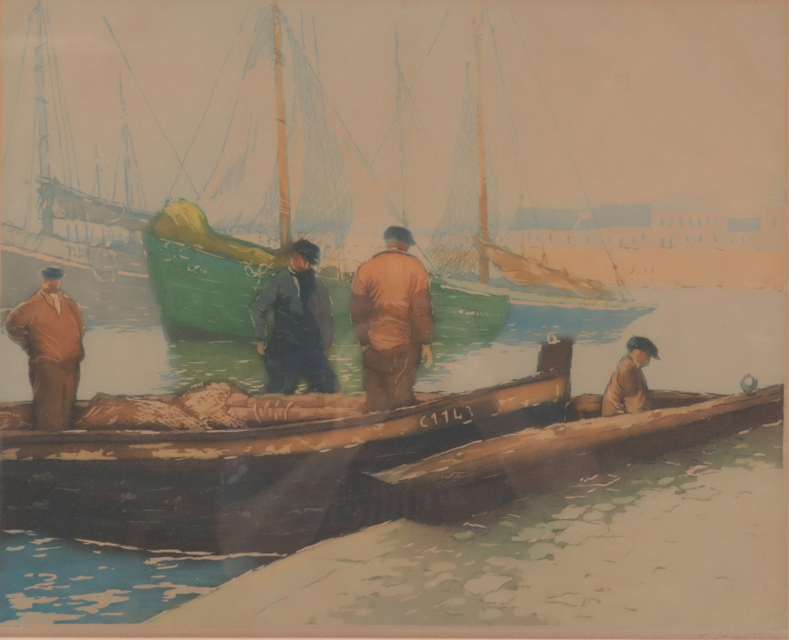 European School - Fishermen in Boats (1 of 7)