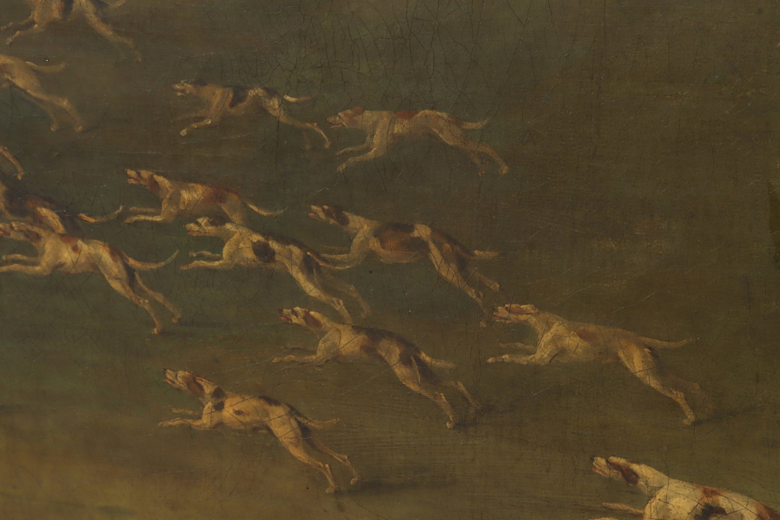 John Nost Sartorius - A Fox Hunt in Full Cry O/C - 4