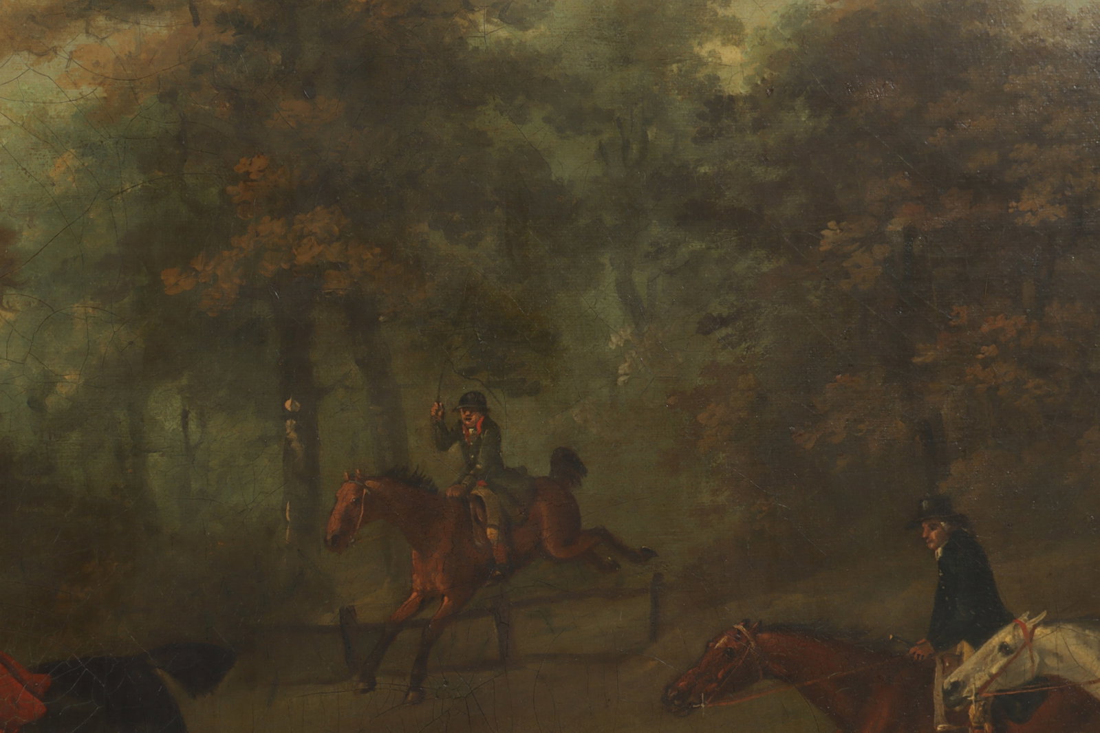 John Nost Sartorius - A Fox Hunt in Full Cry O/C - 6