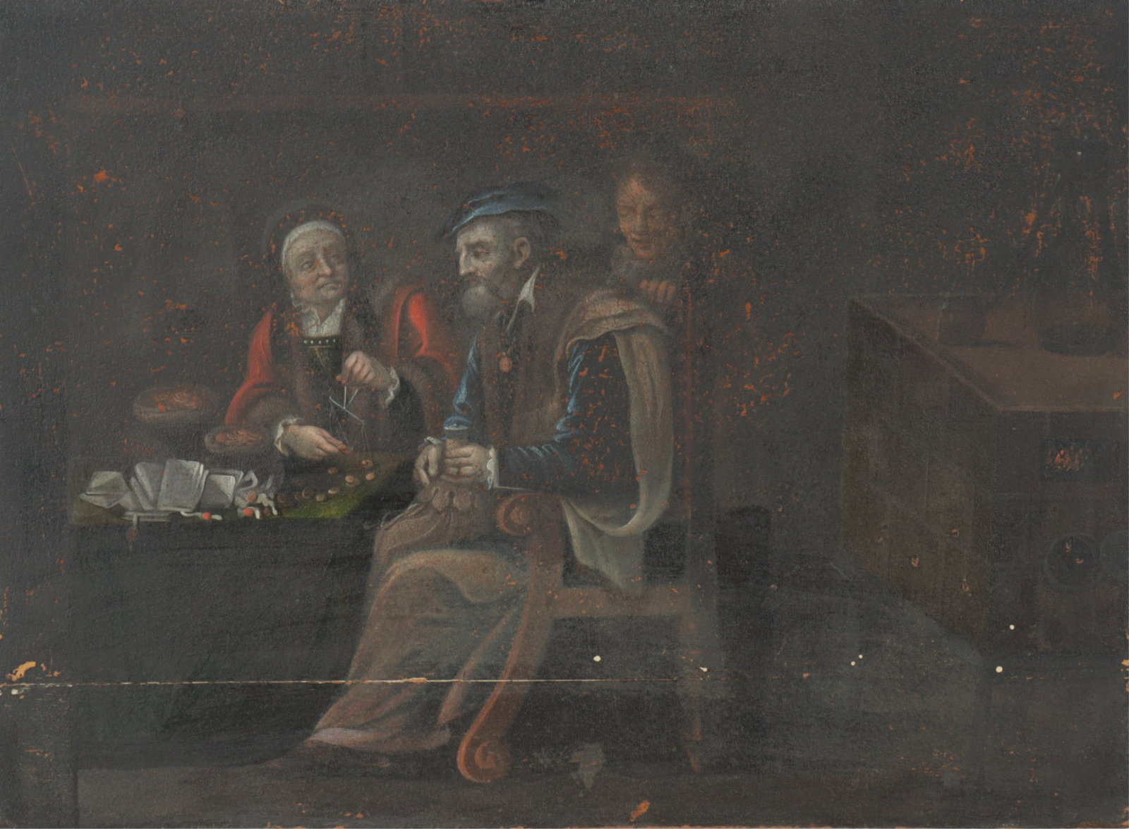 After David Teniers Younger - The Covetous Man O/P (1 of 10)