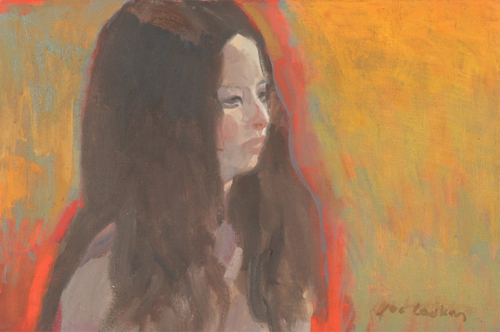 Joe Lasker - "The Queen of Sheba" O/C (1 of 11)