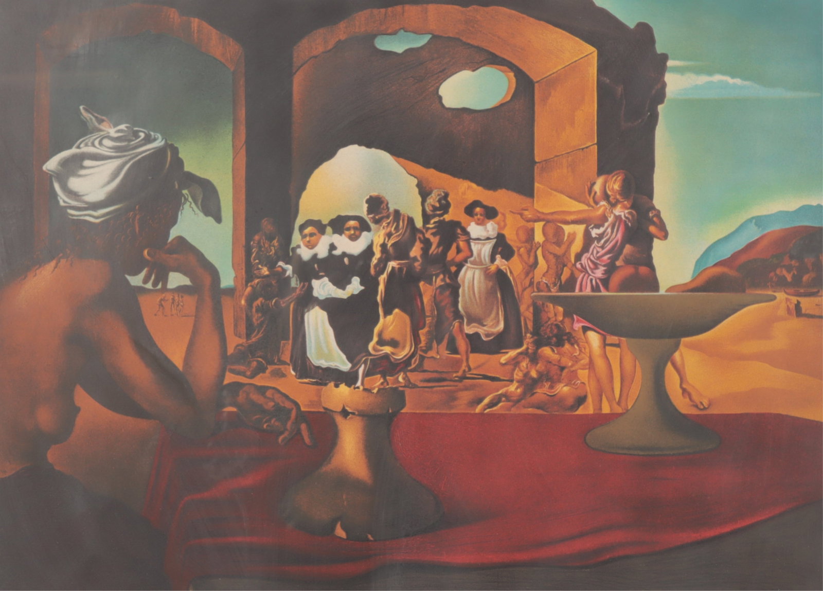 Salvador Dali - Slave Market - Lithograph (1 of 7)