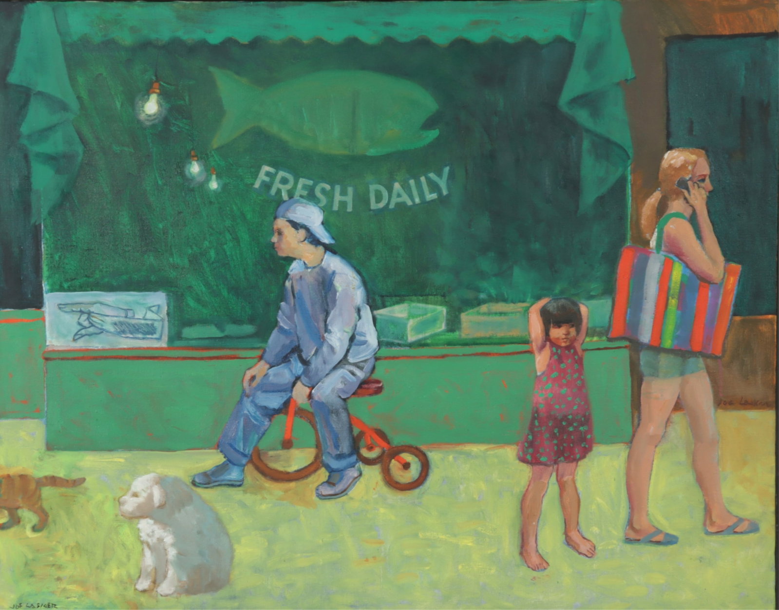 Joe Lasker - "Fresh Daily" O/C (1 of 14)