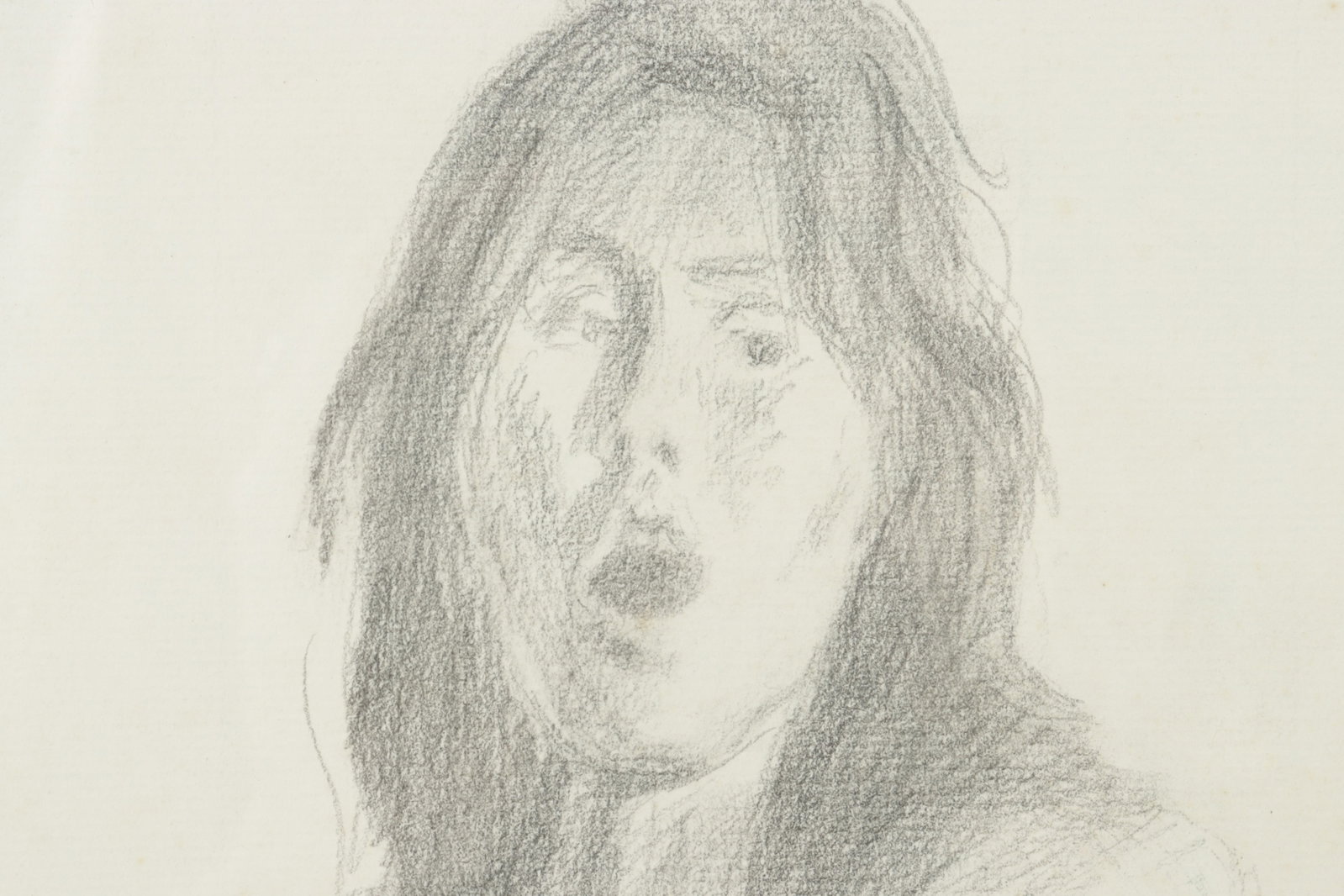 Raphael Soyer - "The Yawn" Graphite Study - 3