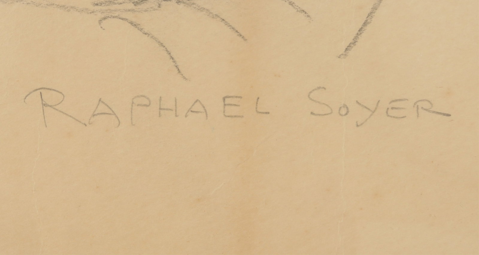 Raphael Soyer - Nudes Study, Graphite - 8