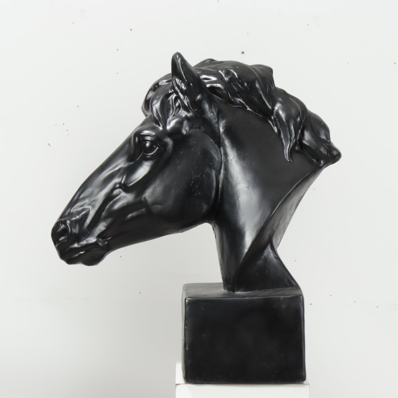 Composition Horse Bust - 2