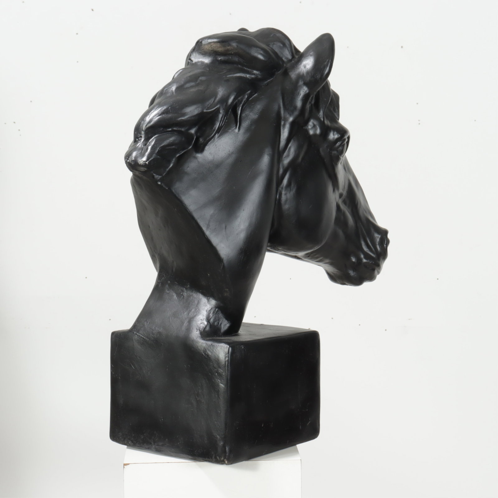 Composition Horse Bust - 4