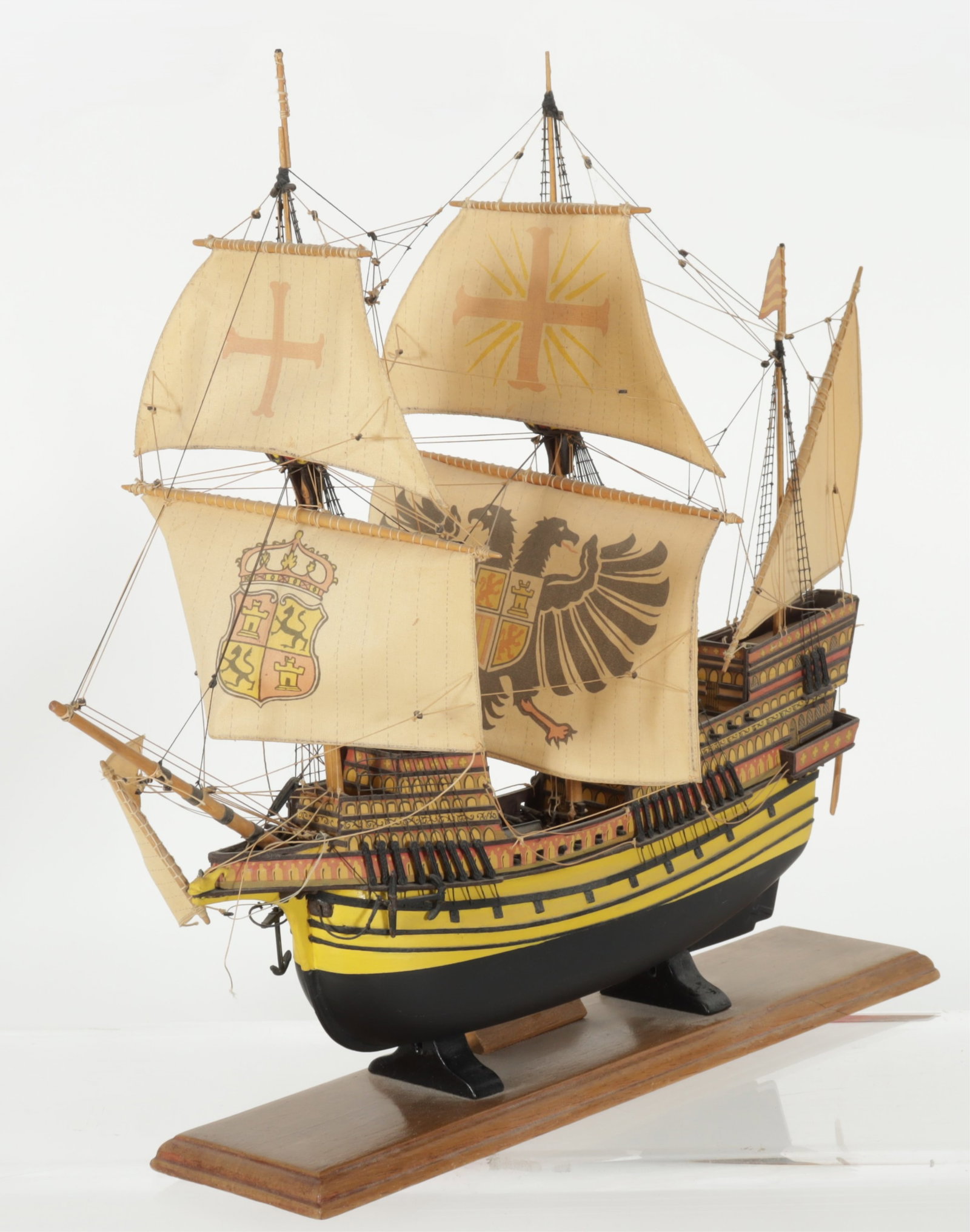 Four 20th C. Ship Models - 10
