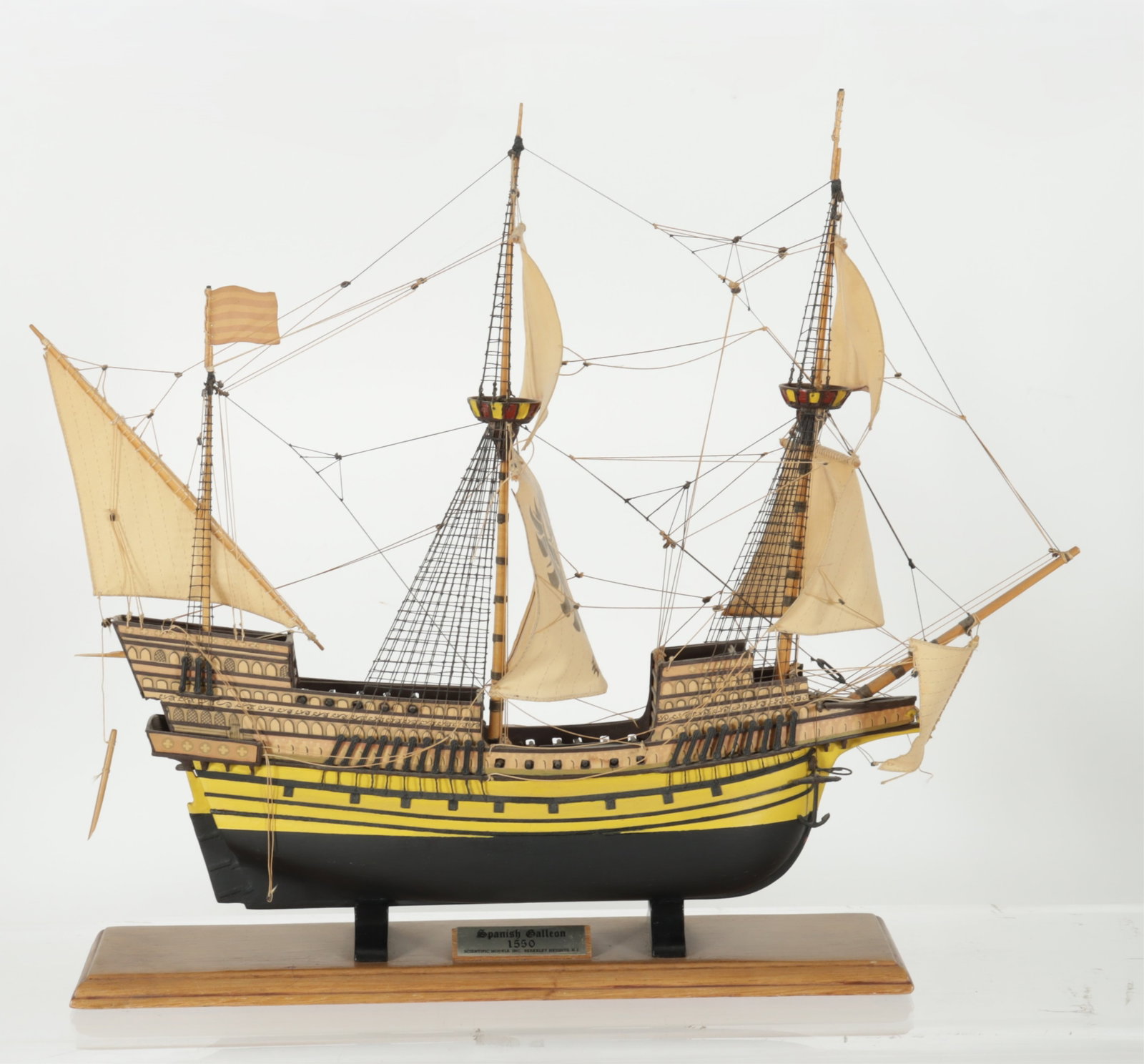 Four 20th C. Ship Models - 11