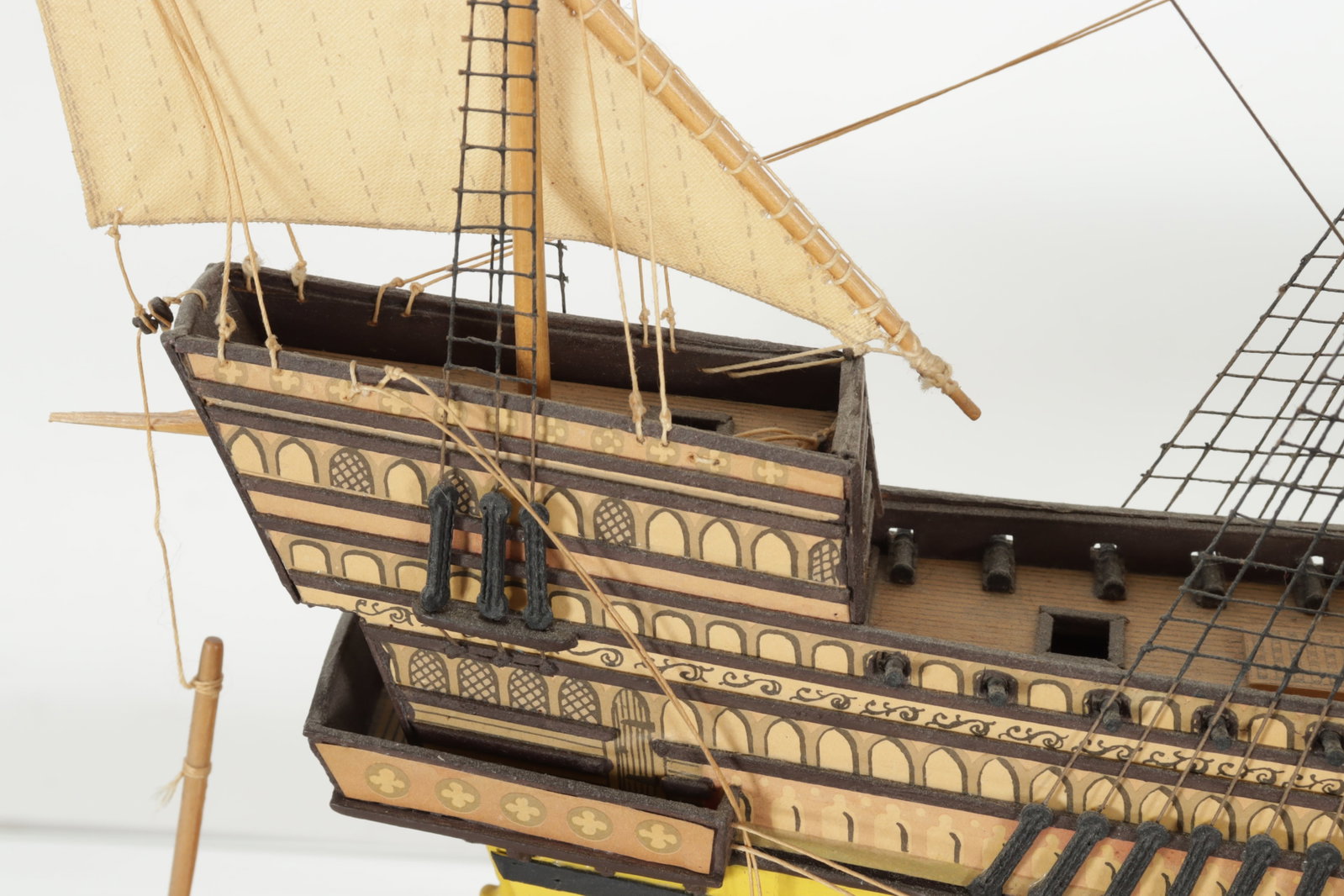 Four 20th C. Ship Models - 13