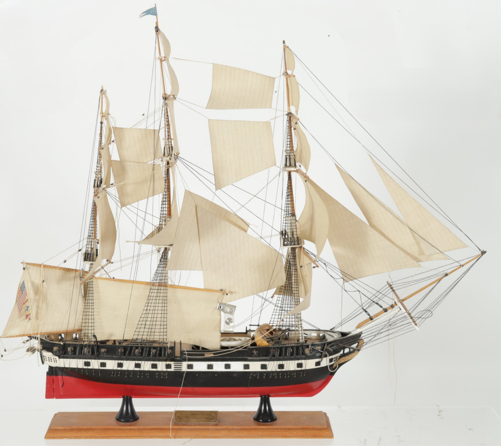Four 20th C. Ship Models - 3