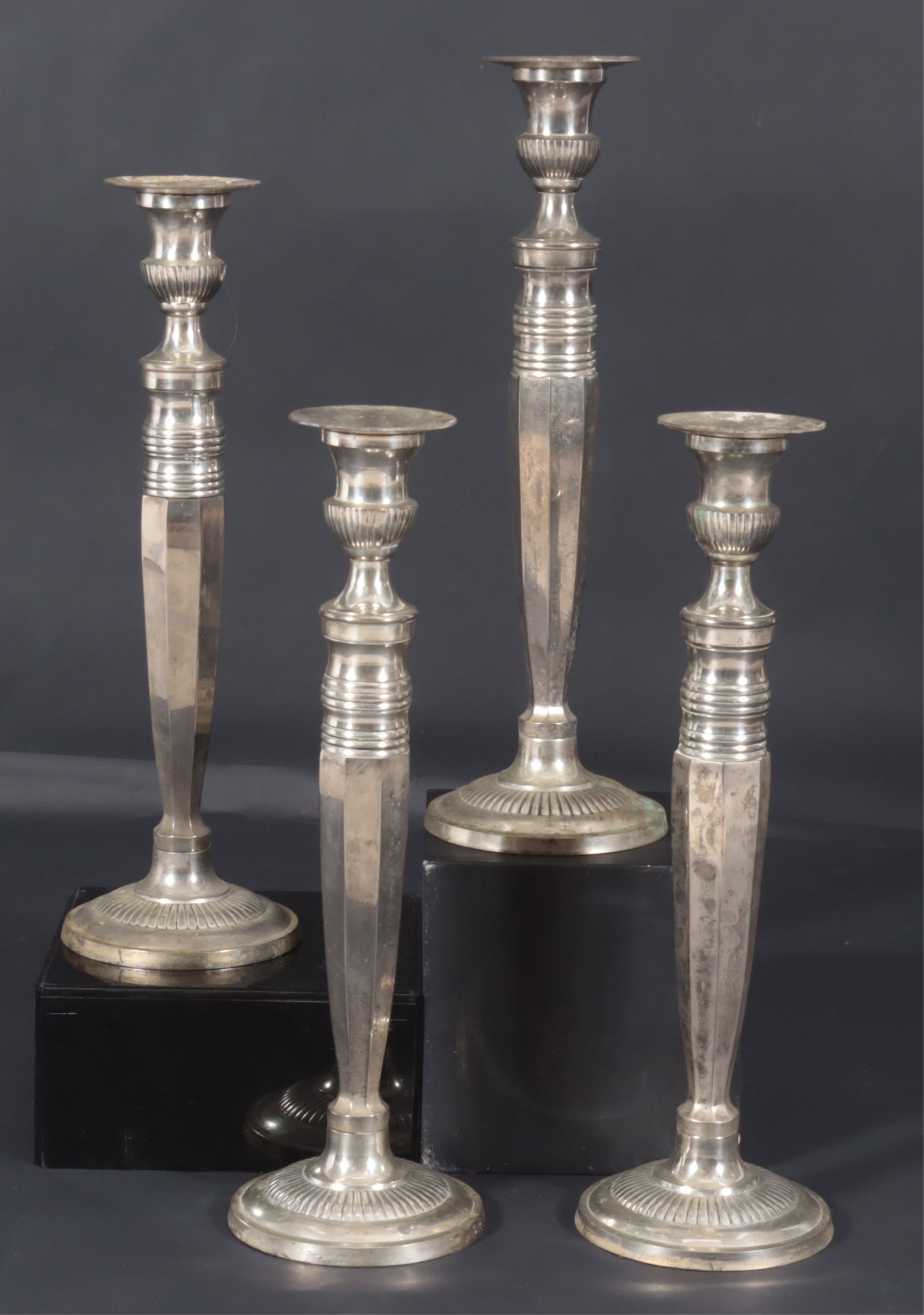 Four Classical Style Candlesticks (1 of 7)