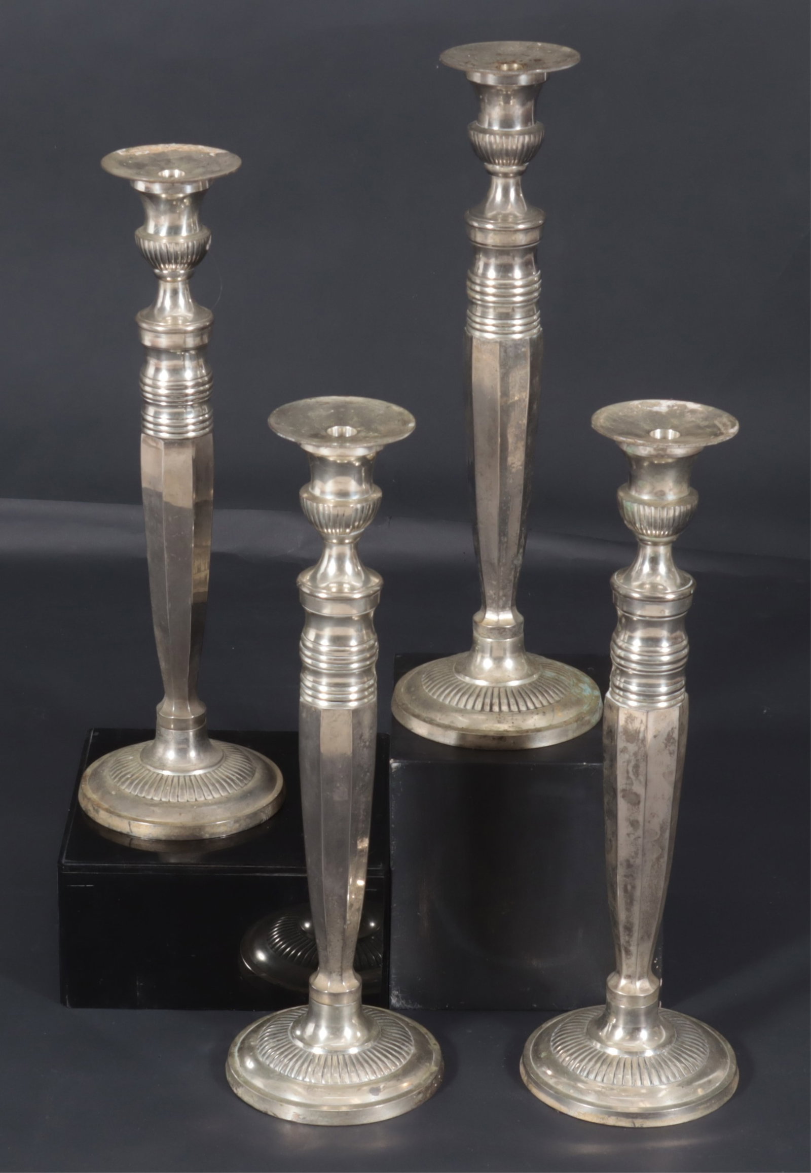 Four Classical Style Candlesticks - 2