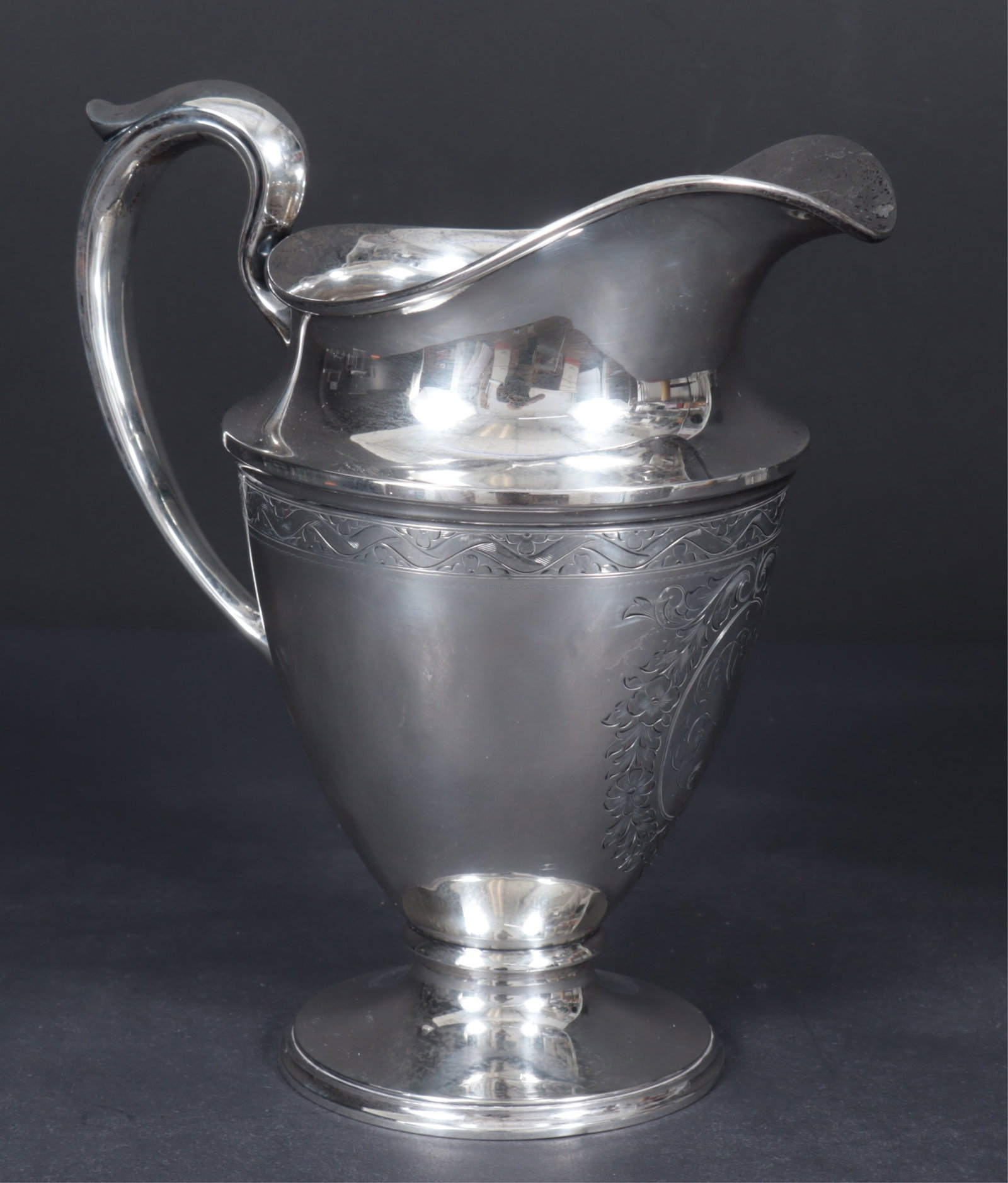 Meriden Brittania Co. Sterling Silver Pitcher (1 of 6)