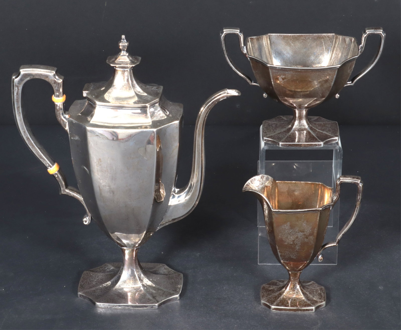 Reed & Barton Sterling Silver Coffee Service (1 of 9)