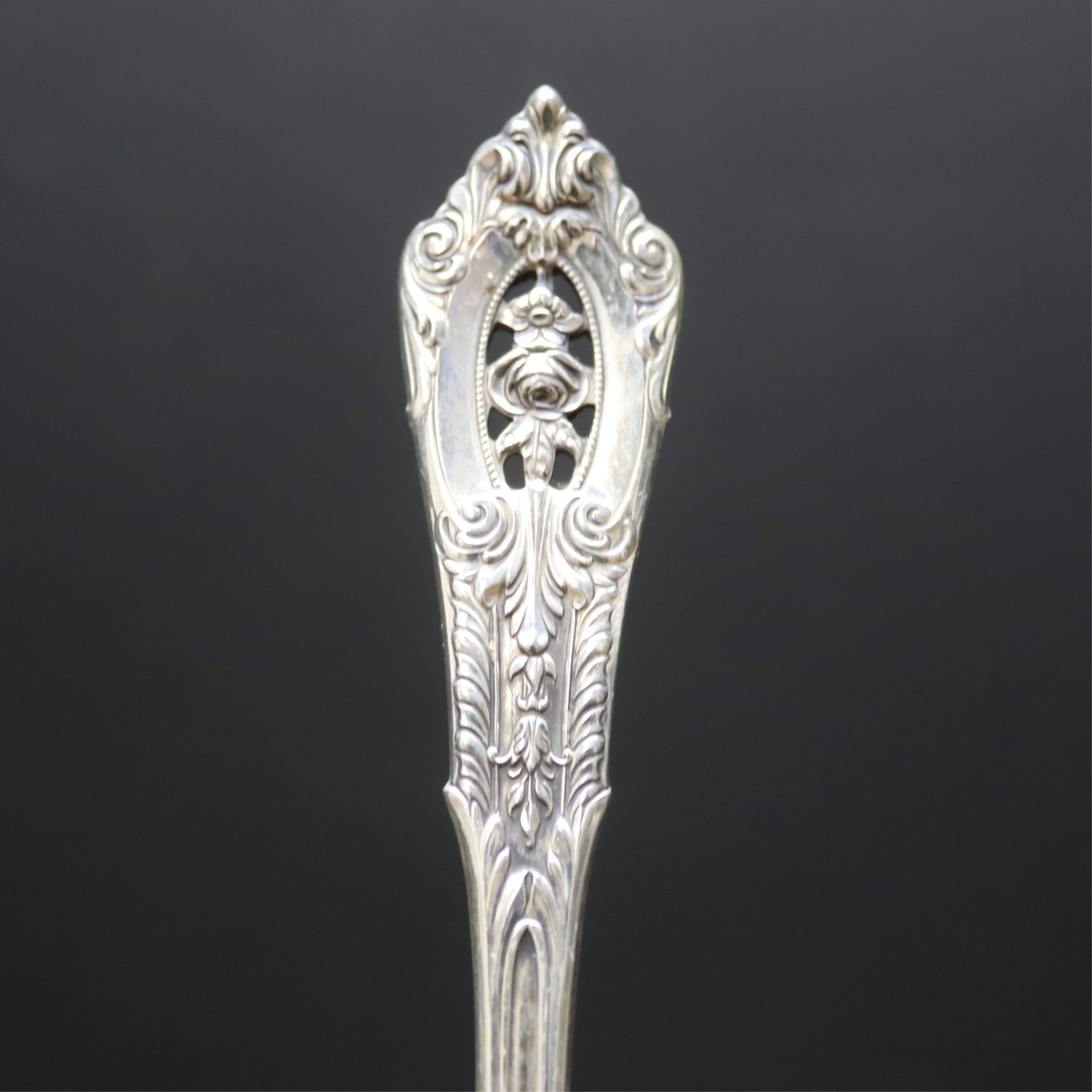 Wallace Sterling Silver Rose Point Flatware Set - 8