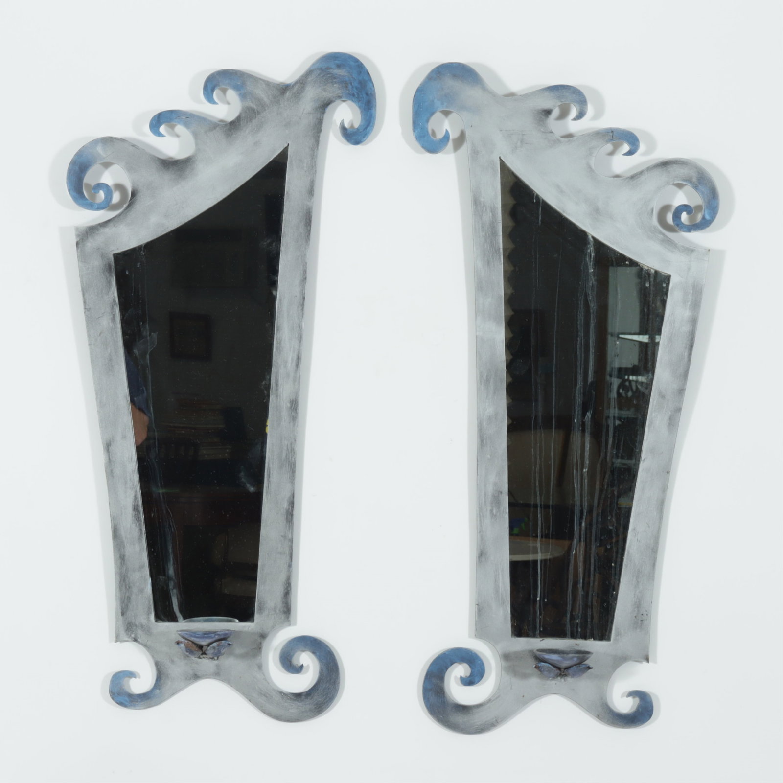 Hays Cash Pair of Metal Wall Sconces (1 of 9)