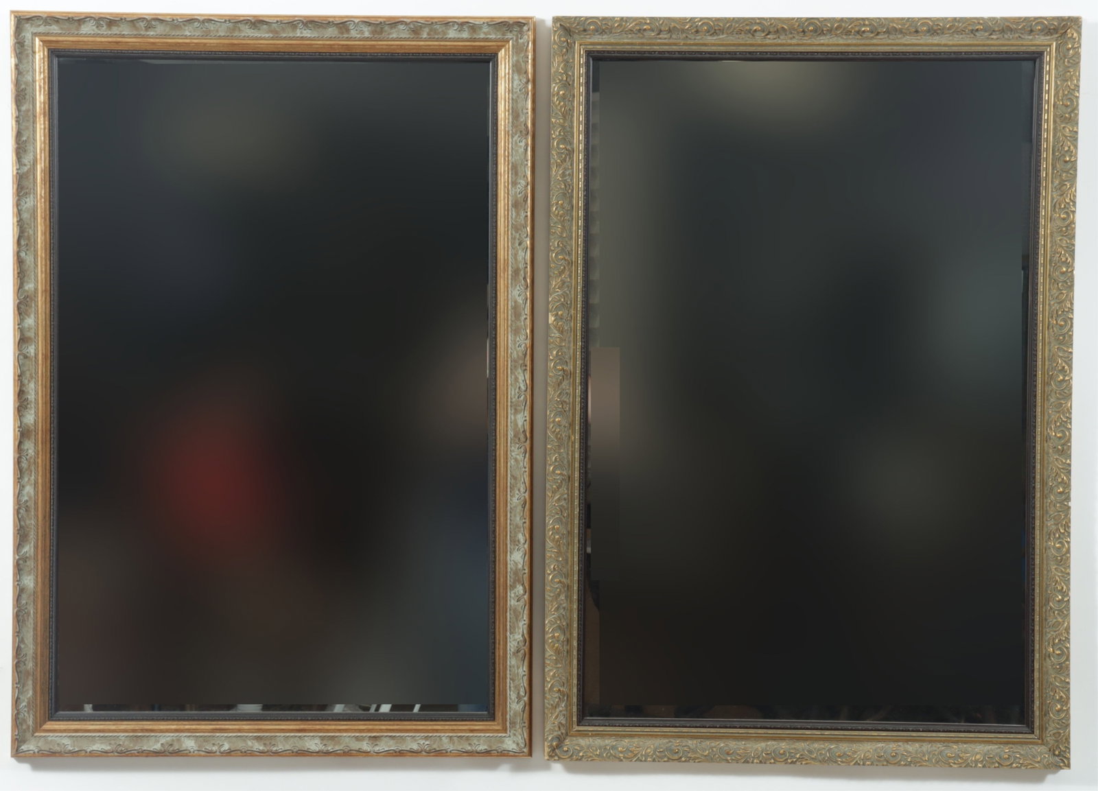 Near Pair French Revival Style Framed Mirrors (1 of 6)