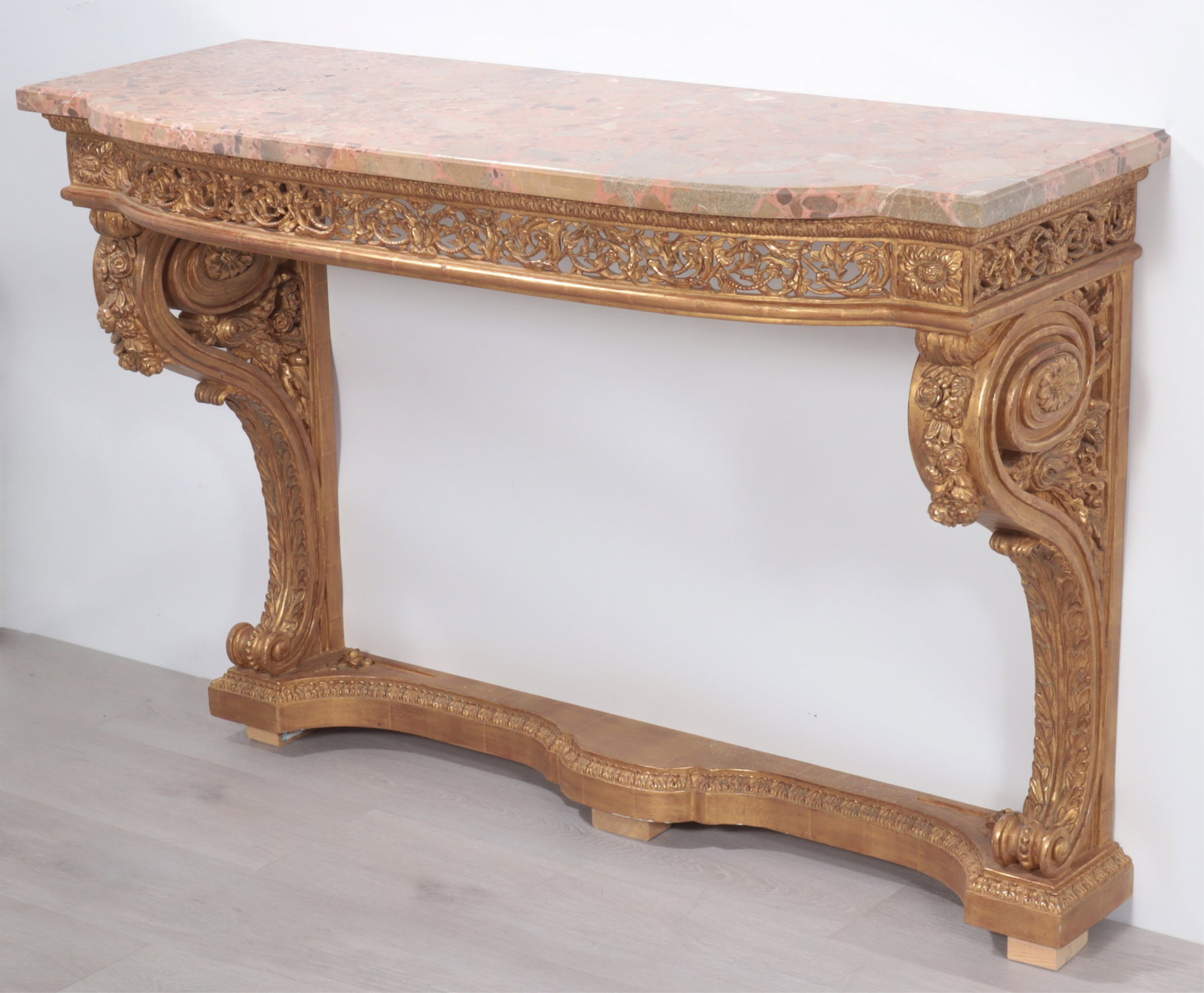 Louis XVI Style Giltwood Console, Altier Louis XIV (1 of 14)