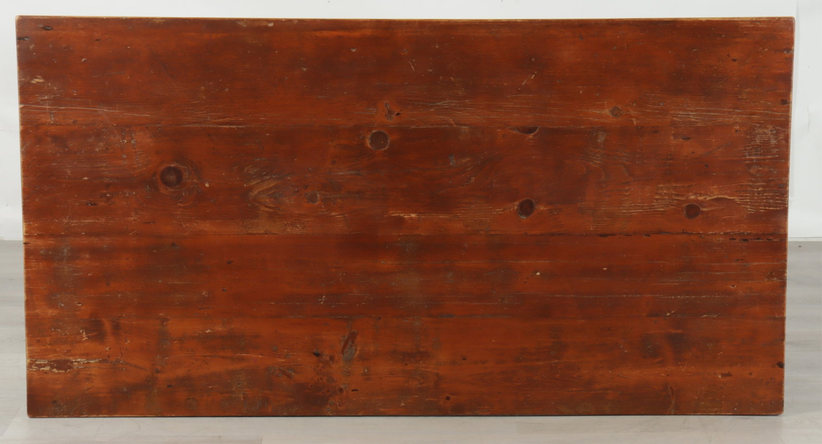 Country Painted Pine Dining Table - 6