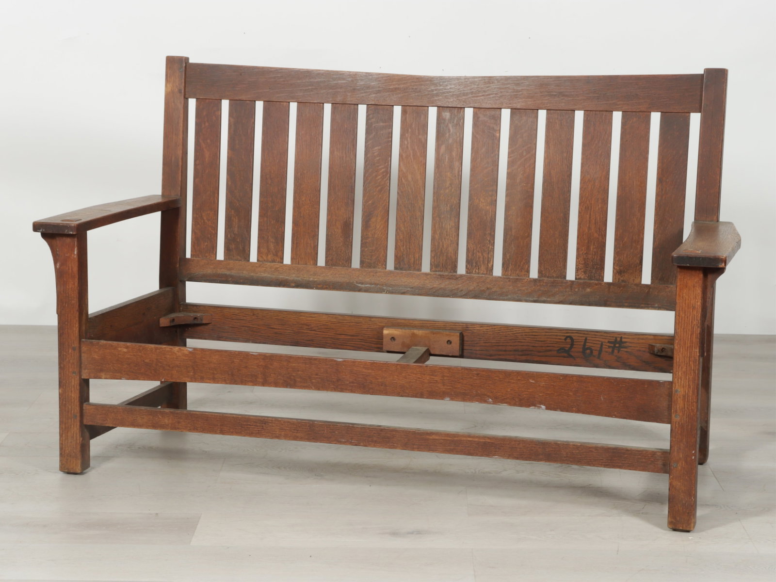 Antique Stickley Bench (1 of 12)