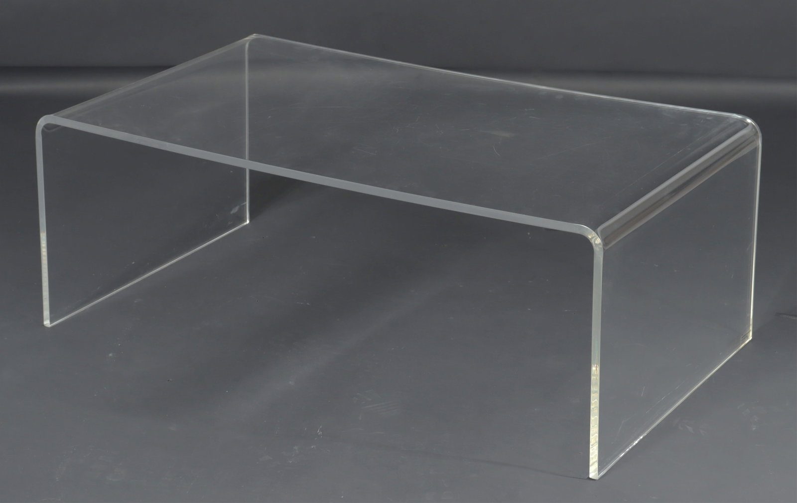 Modern Waterfall Acrylic Coffee Table (1 of 5)