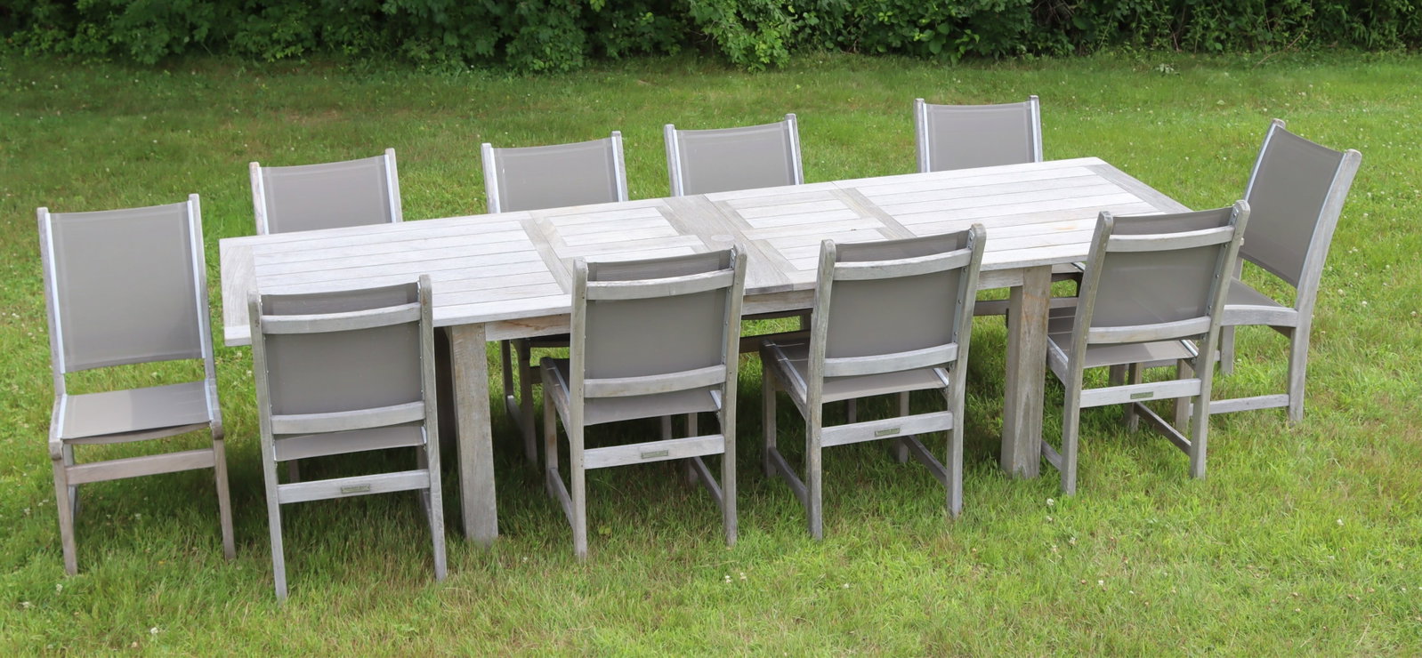 Kingsley Bate Teak Dining Table & 10 Chairs (1 of 17)