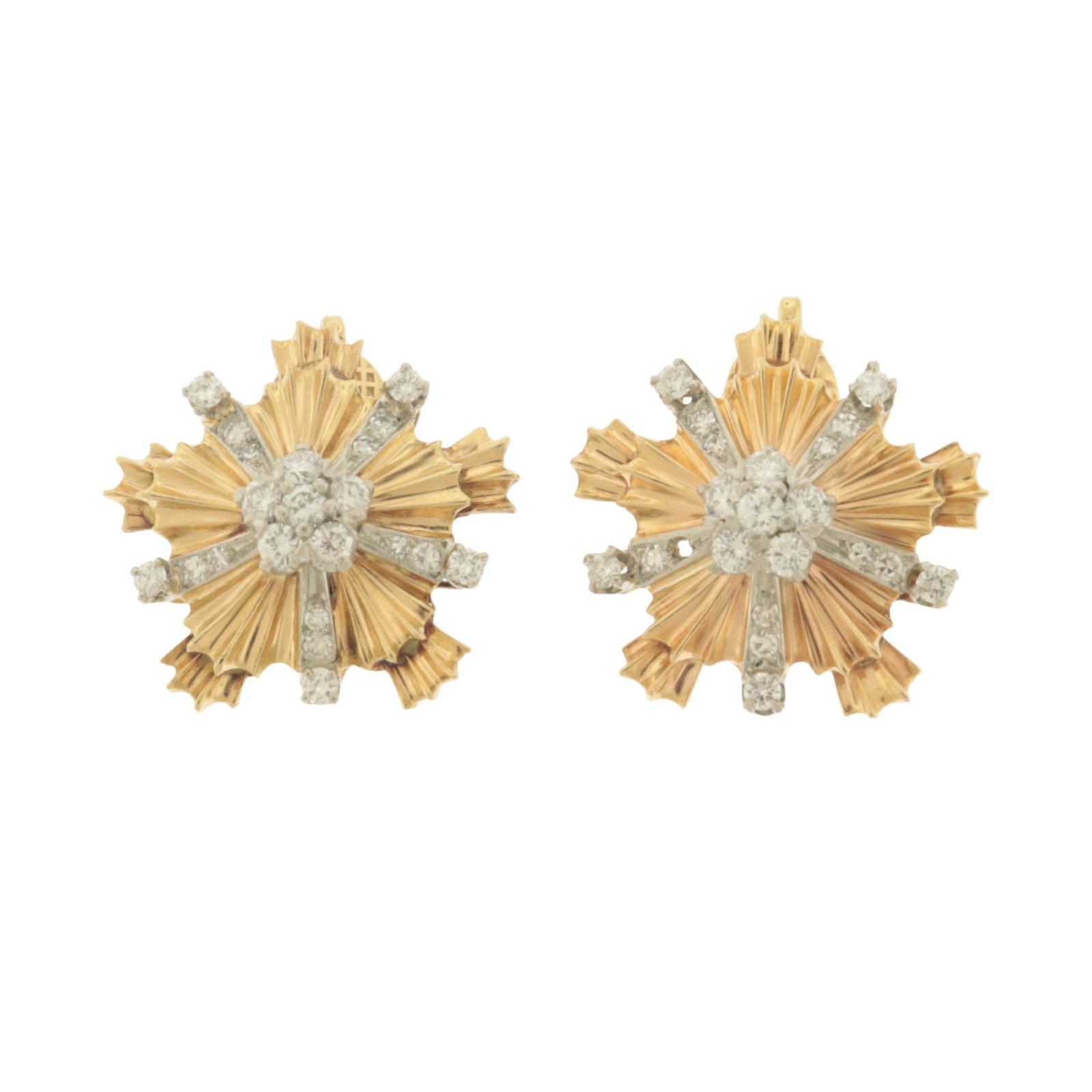 George Schuler Diamond Starburst Earclips (1 of 4)