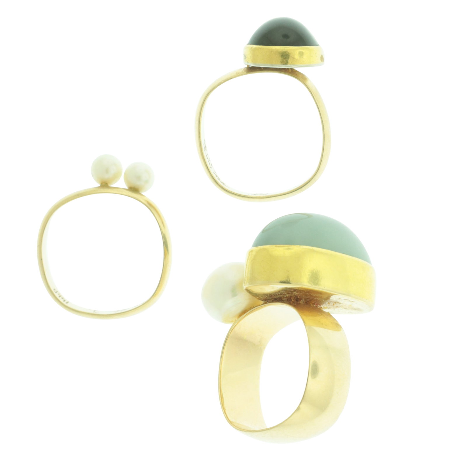 Betsy Fuller 14K Stacking Rings - 3