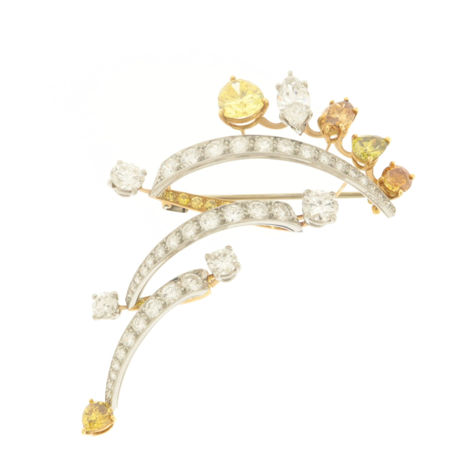 Cartier Fancy Diamond Brooch (1 of 6)