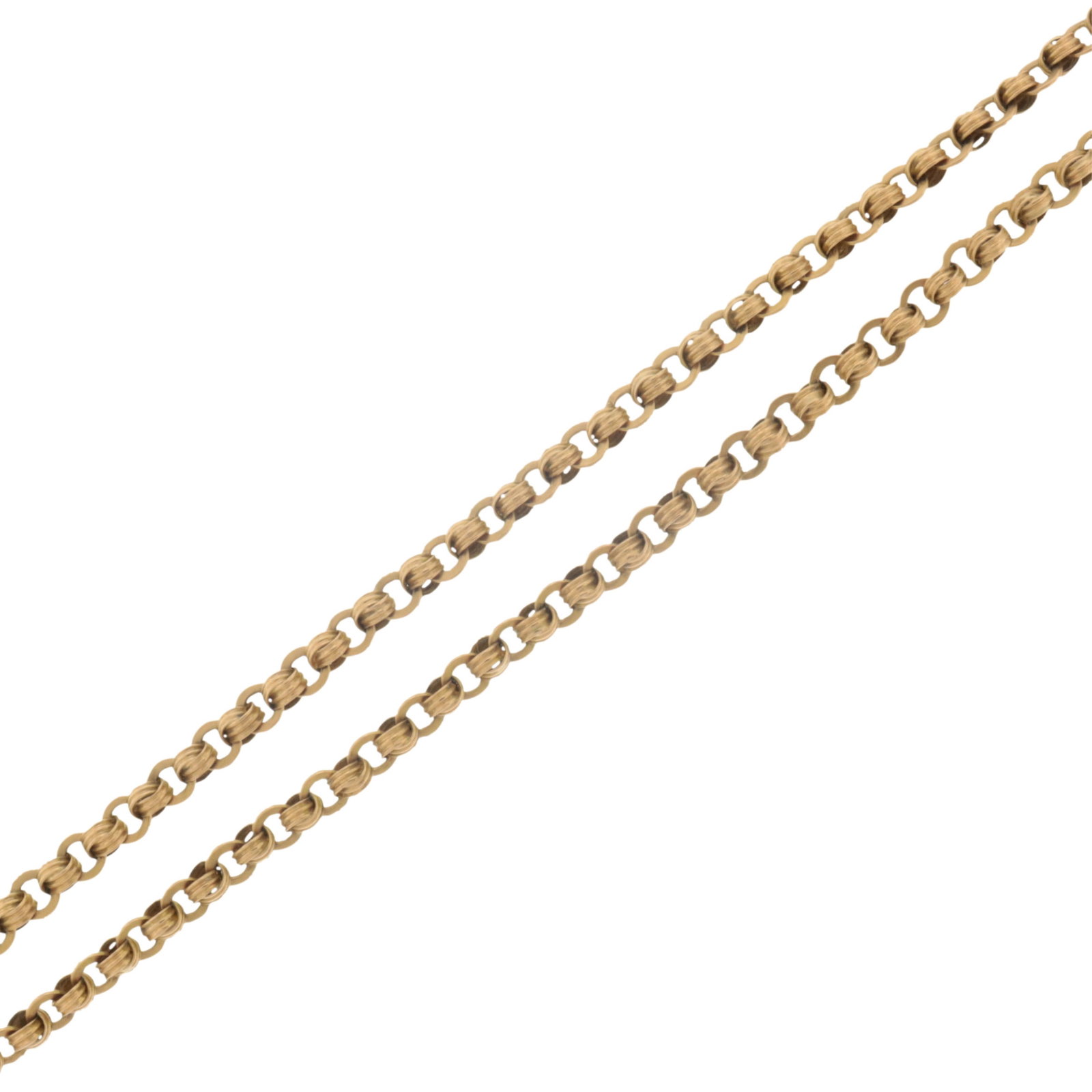 Vintage 14K Rose Gold Chain Necklace (1 of 3)
