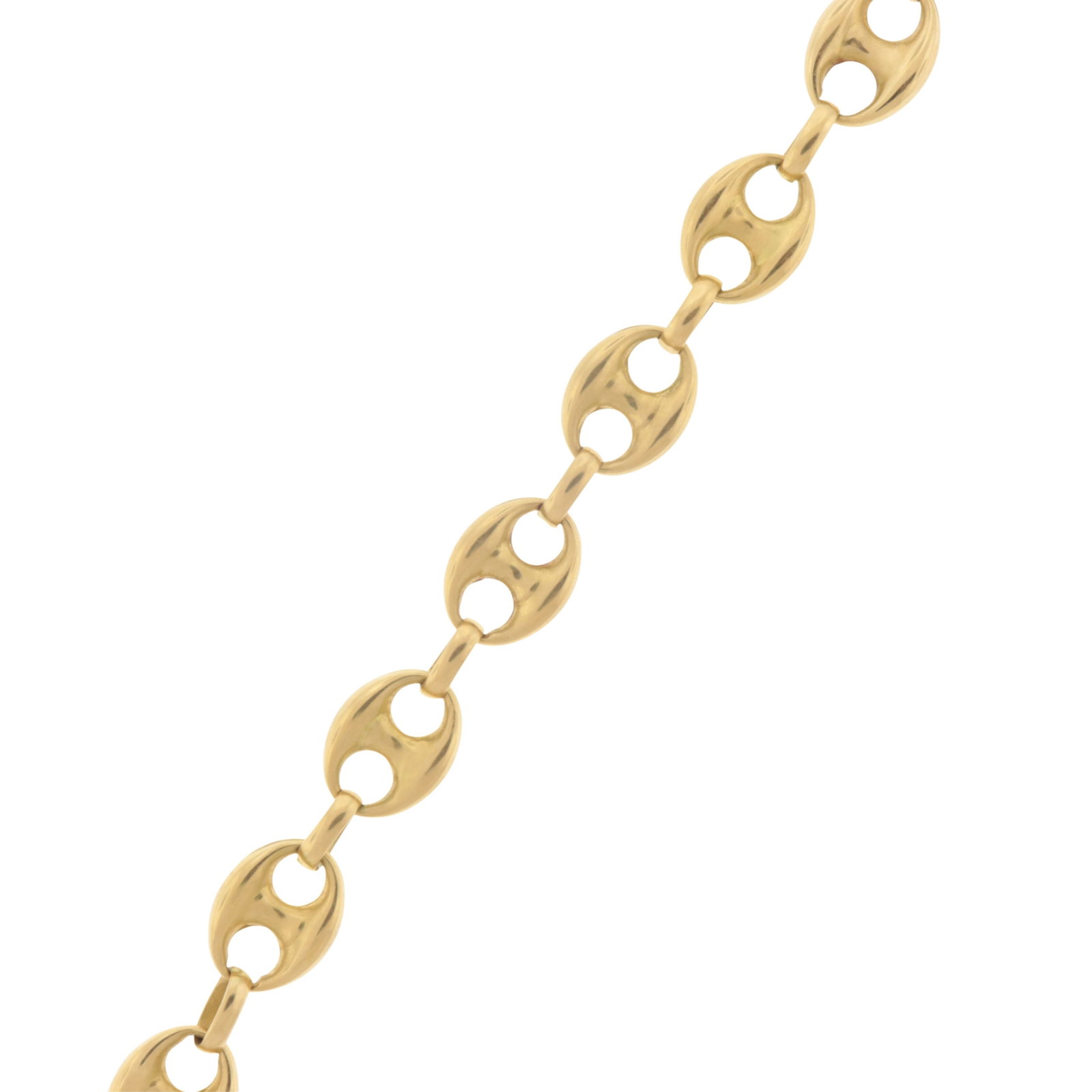 Uno A Erre 14K Gold Mariner Link Bracelet (1 of 3)
