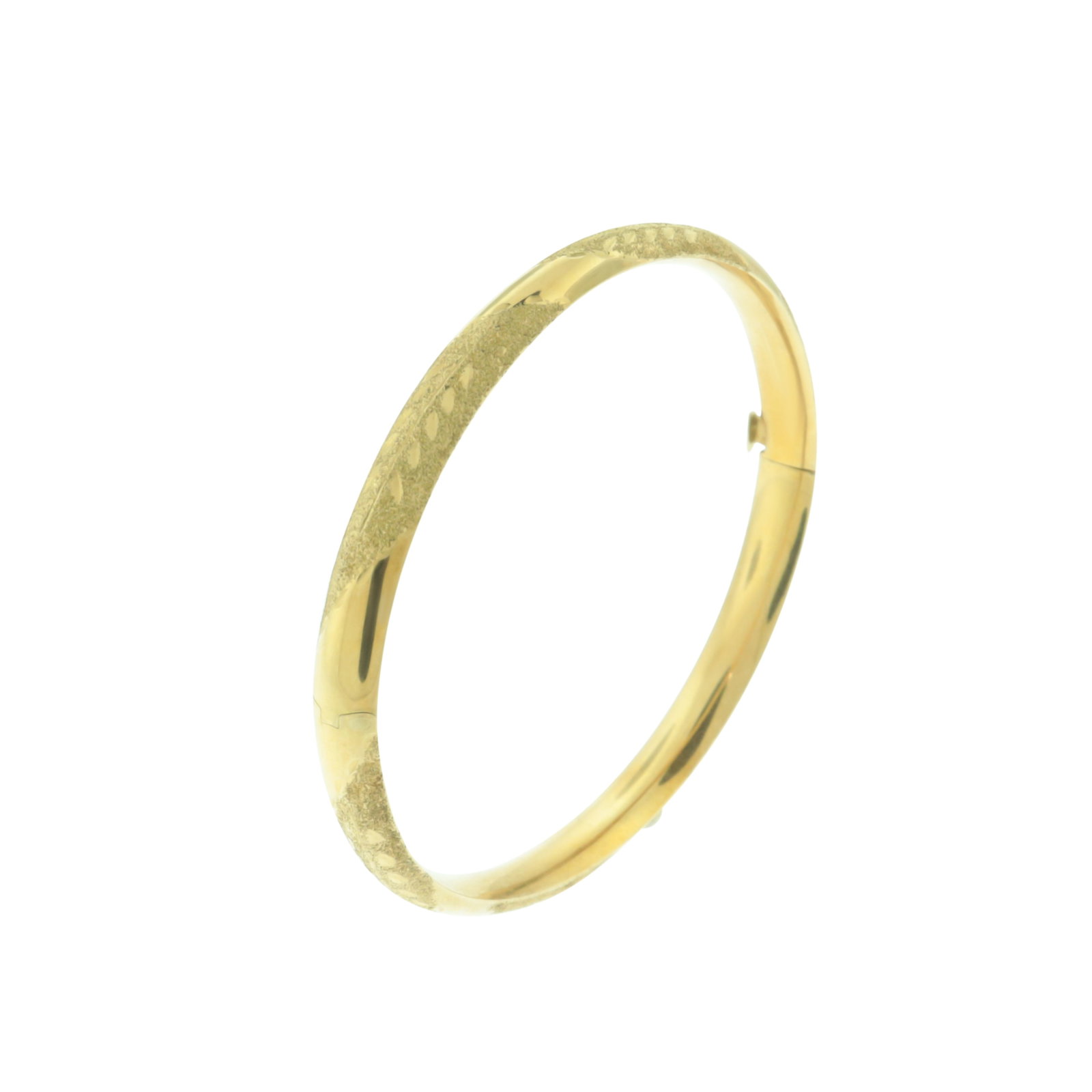 Vintage 14K Gold Bangle Bracelet (1 of 3)
