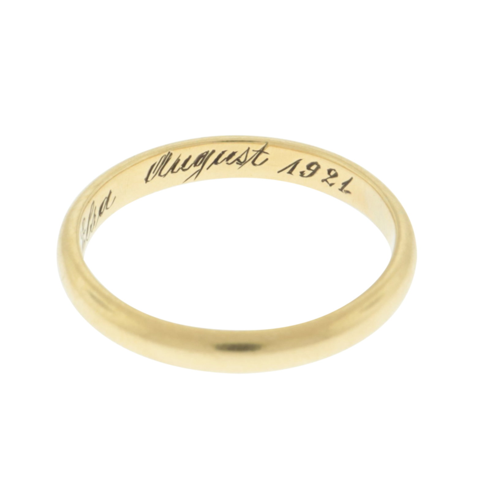 Antique 14K Gold Men's Wedding Band (1 of 5)