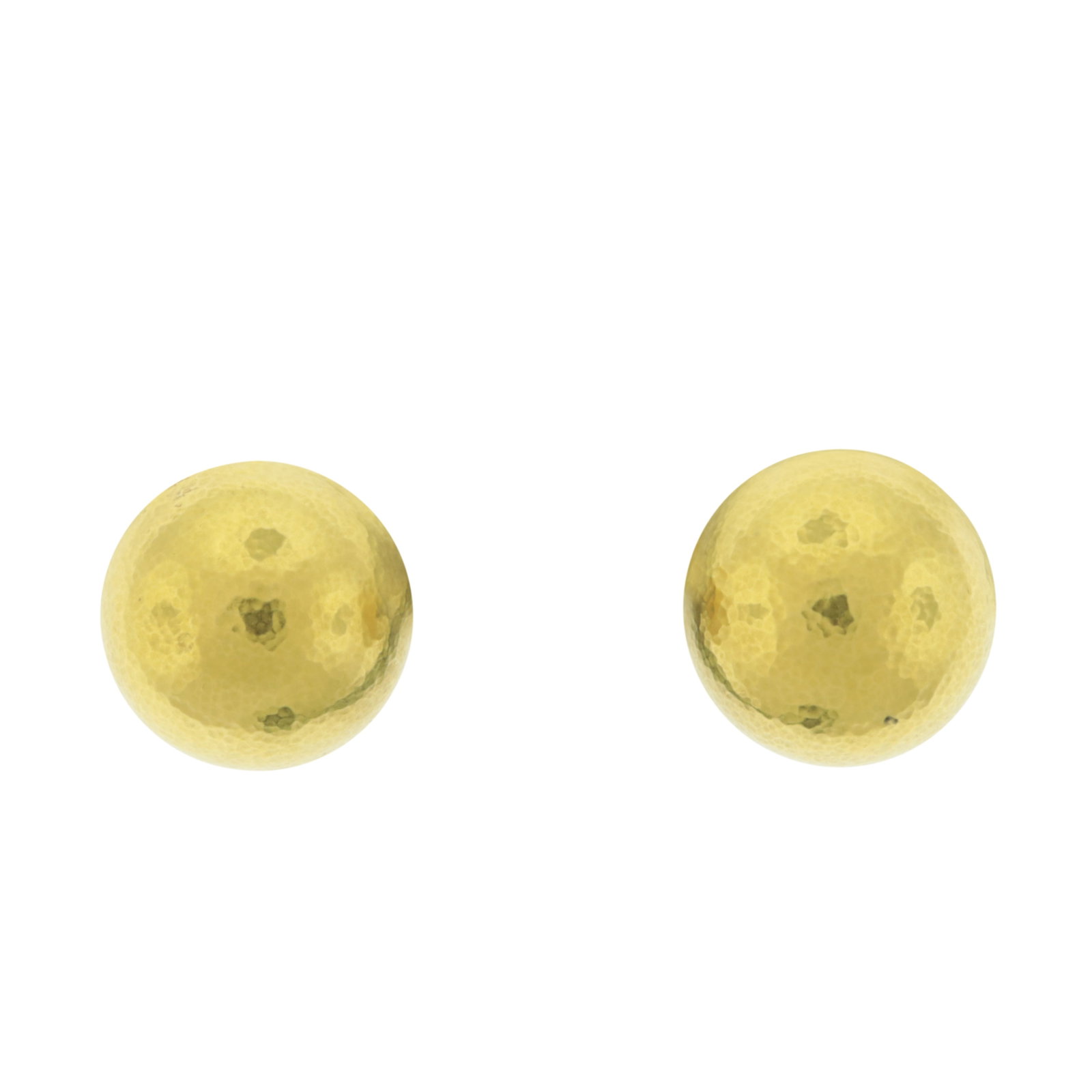 Pair of Lalaounis 18k Dome Earrings (1 of 4)