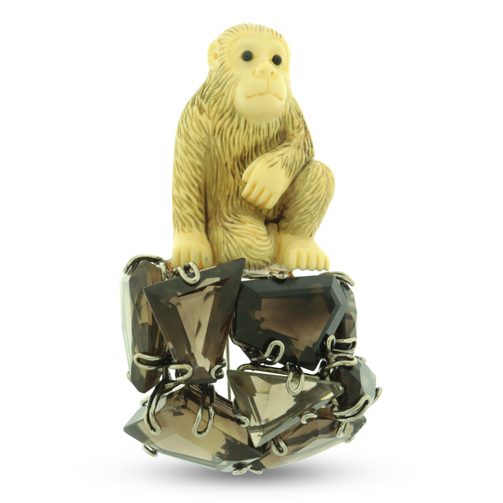 Iradj Moini Monkey Brooch Pendant (1 of 6)
