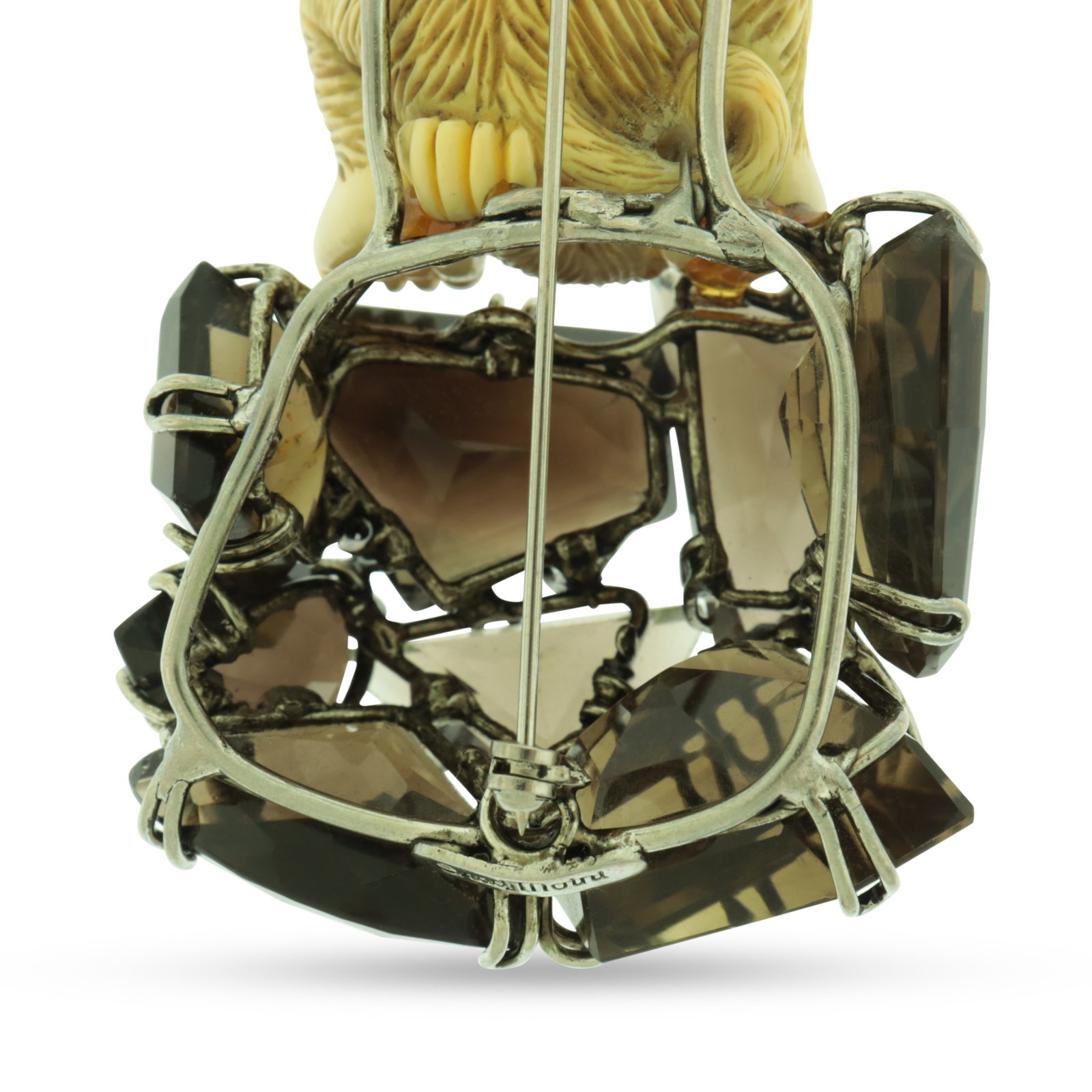 Iradj Moini Monkey Brooch Pendant - 5