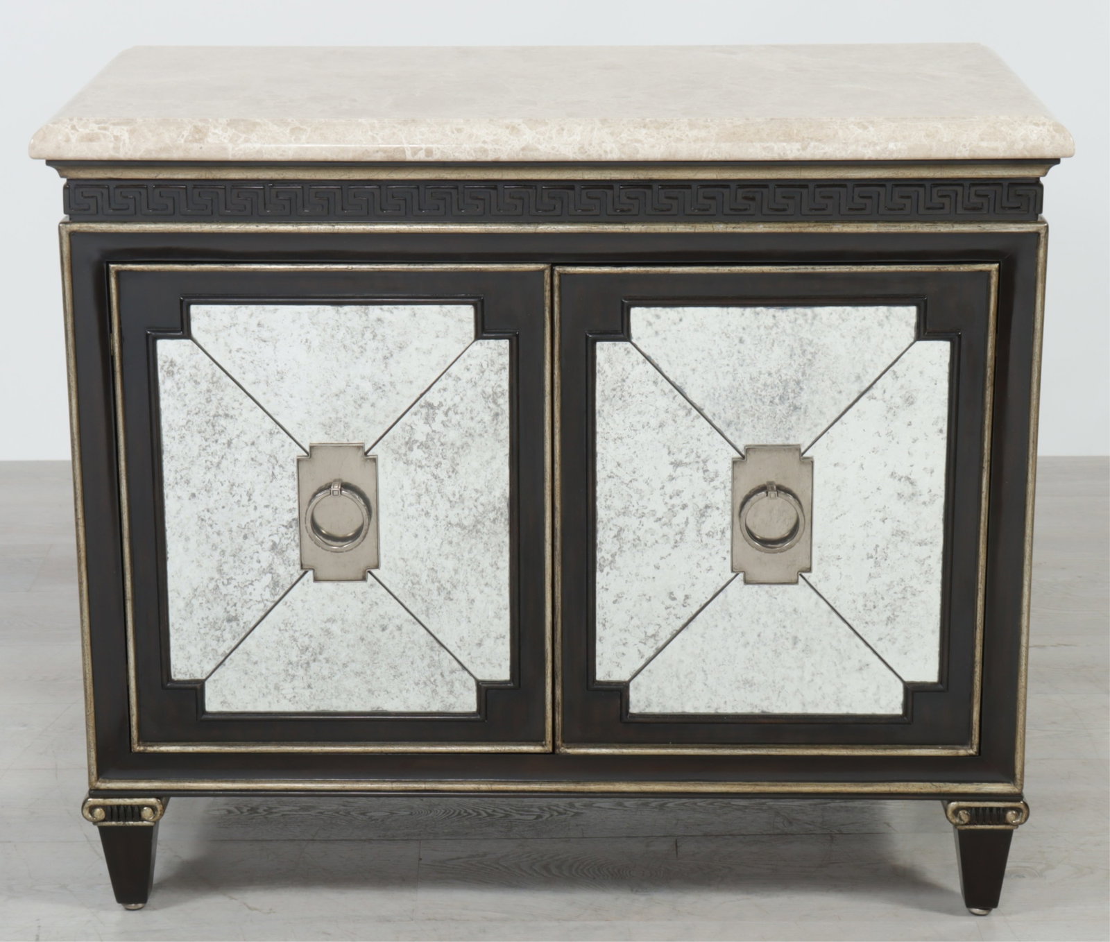 Marge Carson Mirrored Cabinet - 3