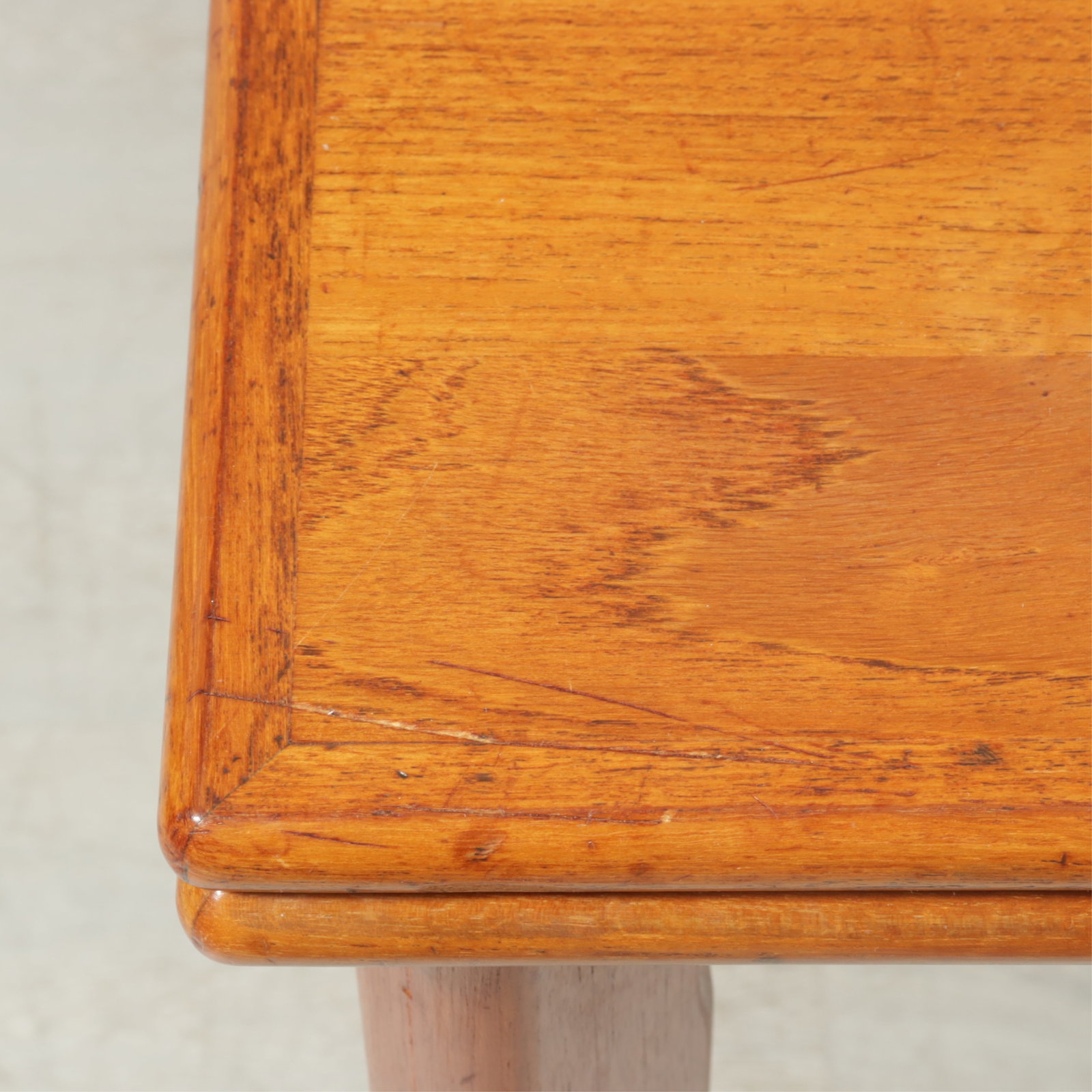 Mid Century Teak Draw-leaf Dining Table - 8