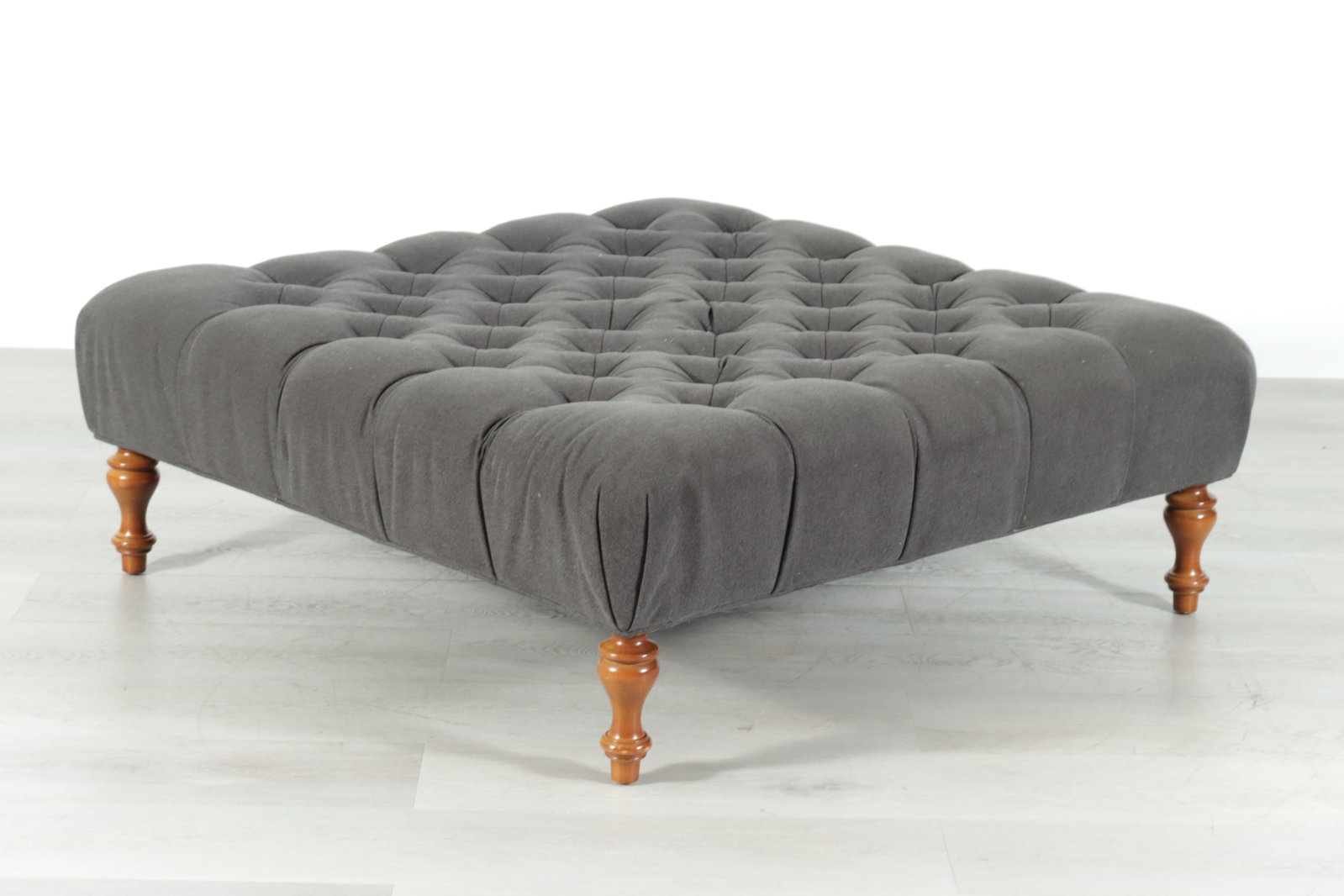 George Smith Style Tufted Ottoman - 2