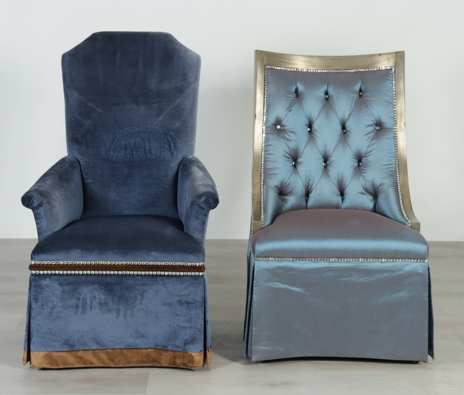 Two Marge Carson Vanity Chairs - 2