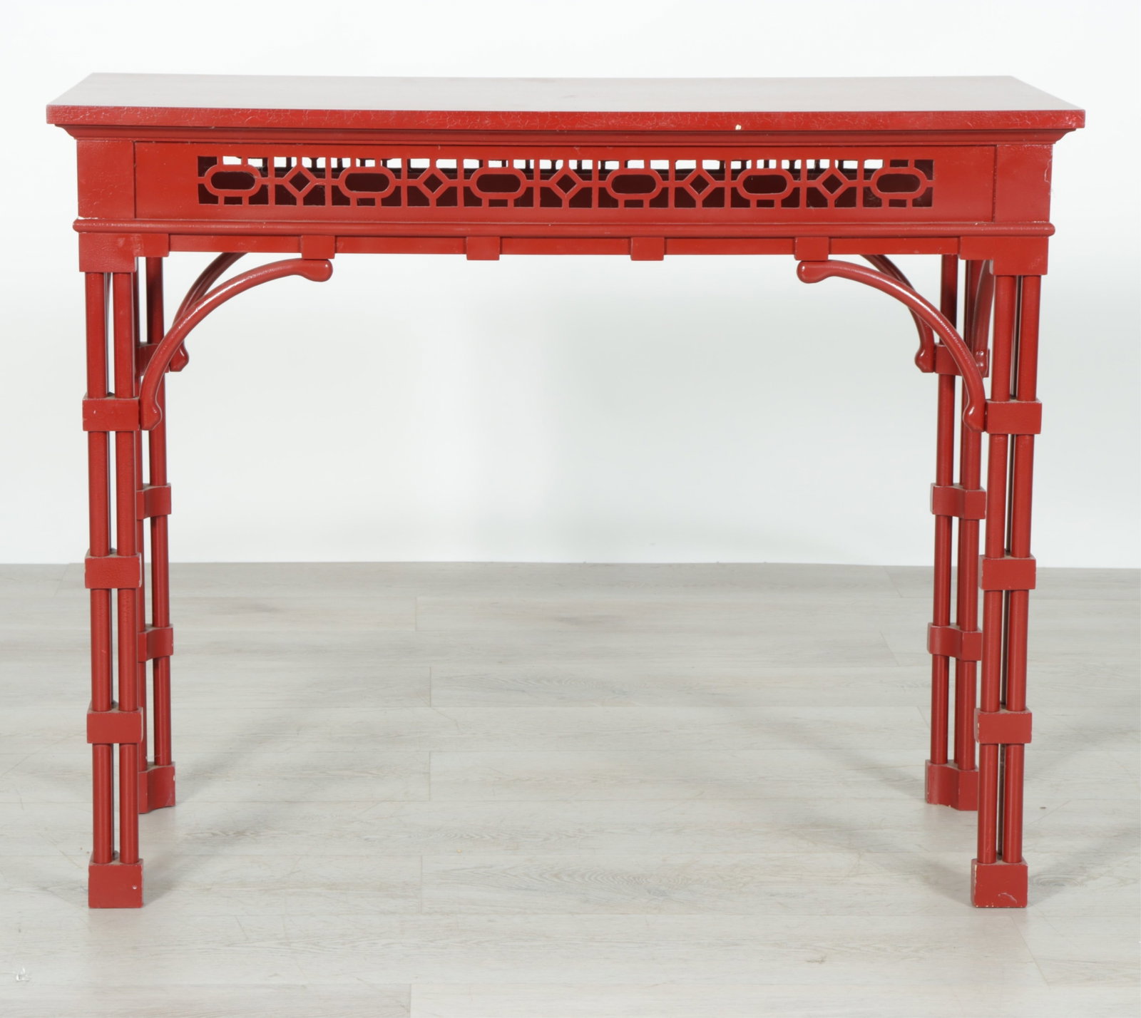 Chinese Chippendale Style Console Table - 2