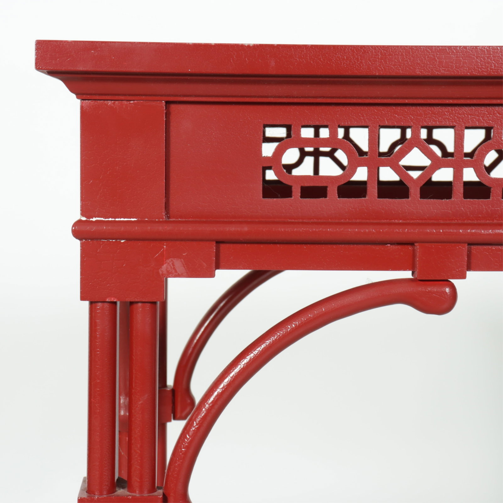 Chinese Chippendale Style Console Table - 5