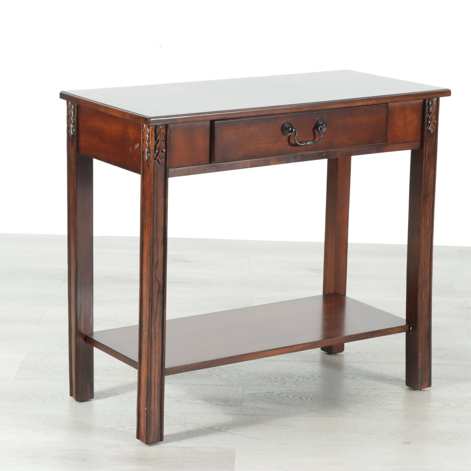 Butler Farm Federal Style Mahogany Console (1 of 7)