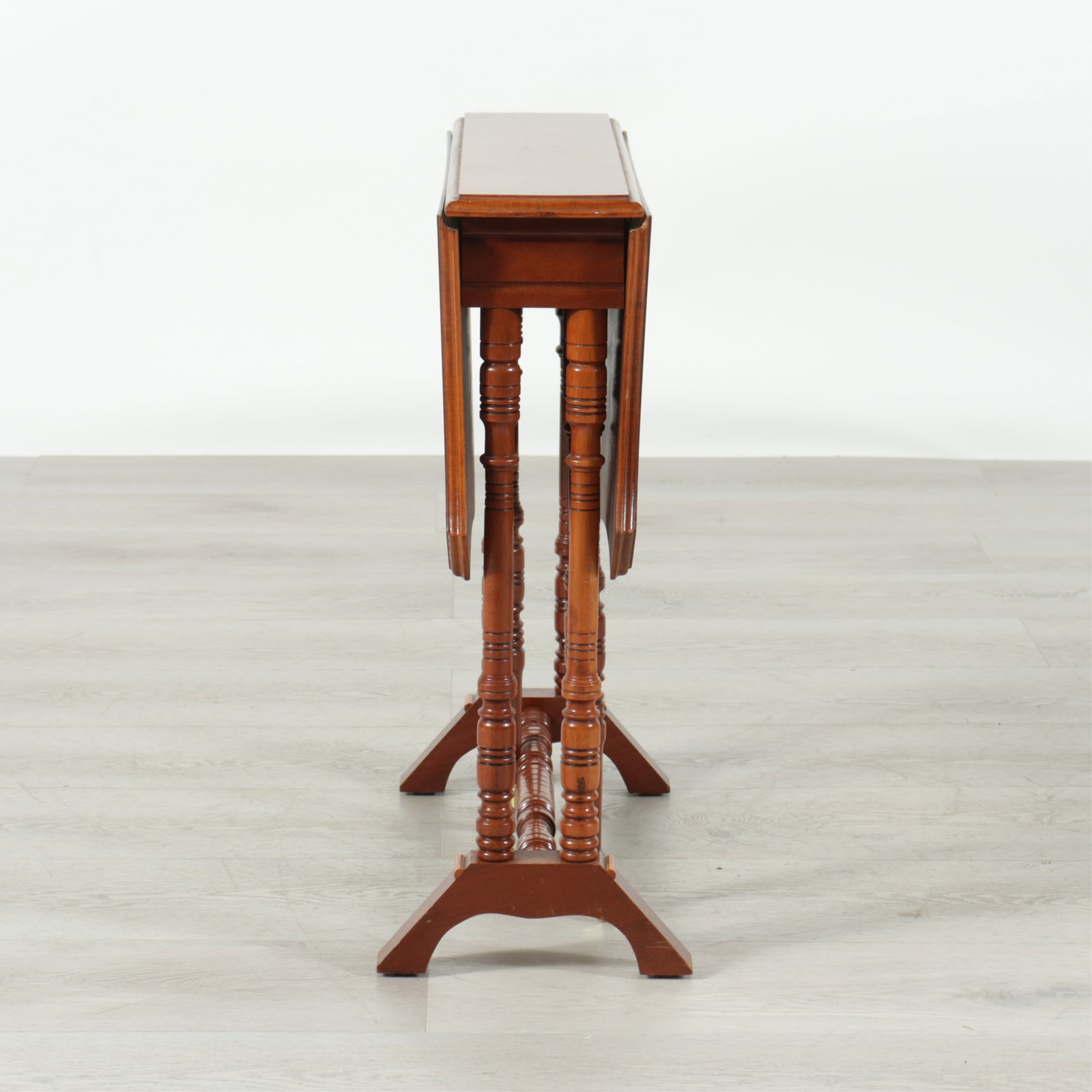 Drop-Leaf Table & Nesting Tables - 3